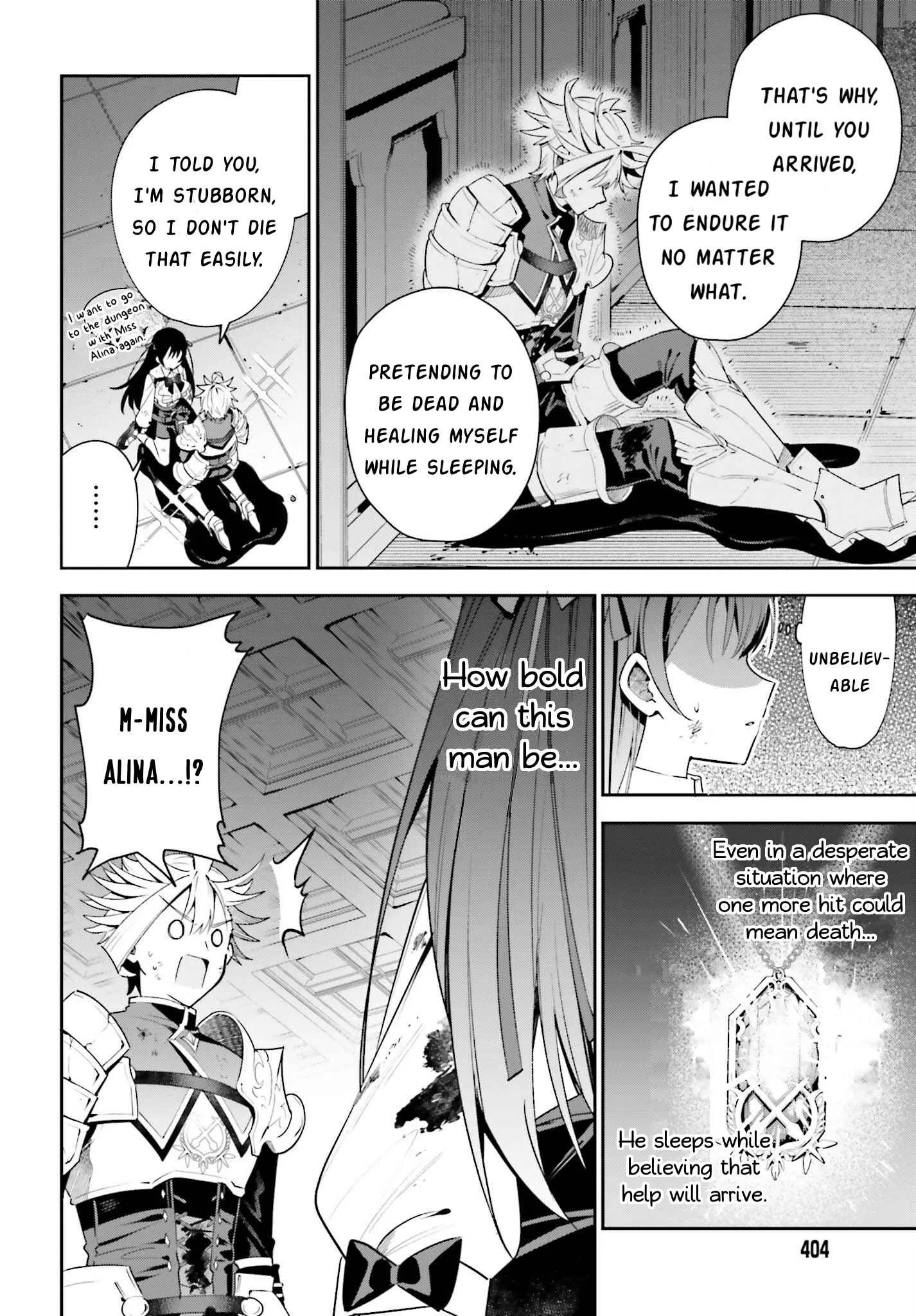 I’m the guild receptionist, but since I don’t want to work overtime, I think I’ll just solo the boss Chapter 21 page 13