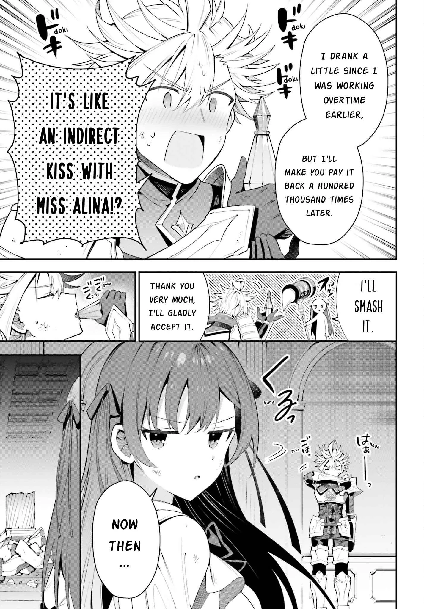 I’m the guild receptionist, but since I don’t want to work overtime, I think I’ll just solo the boss Chapter 21 page 20