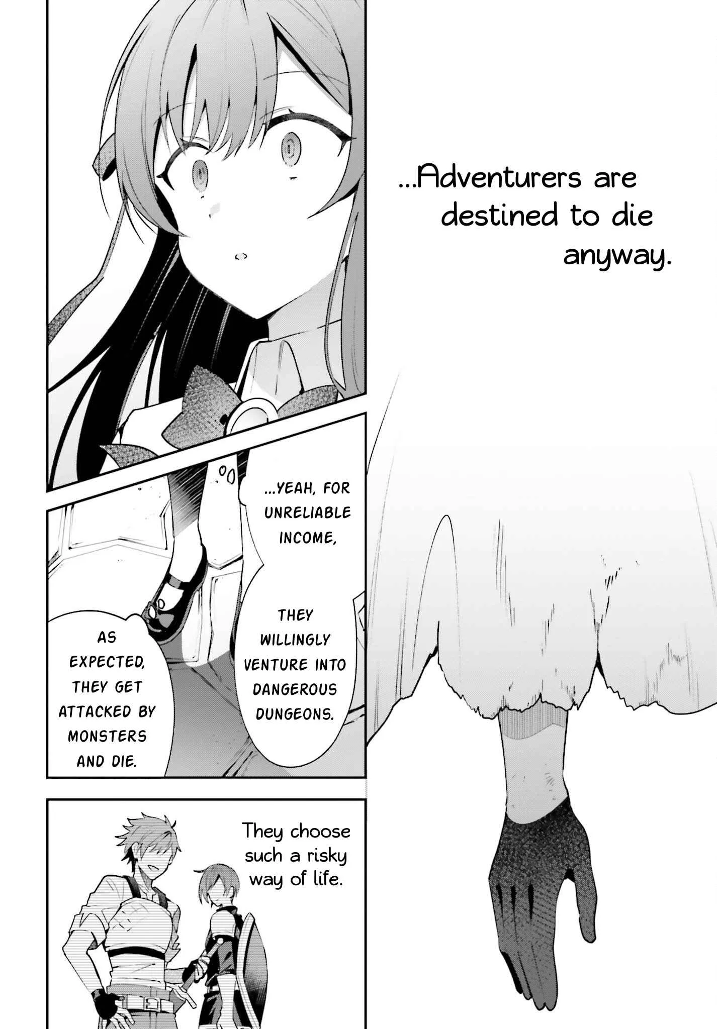 I’m the guild receptionist, but since I don’t want to work overtime, I think I’ll just solo the boss Chapter 19 page 18