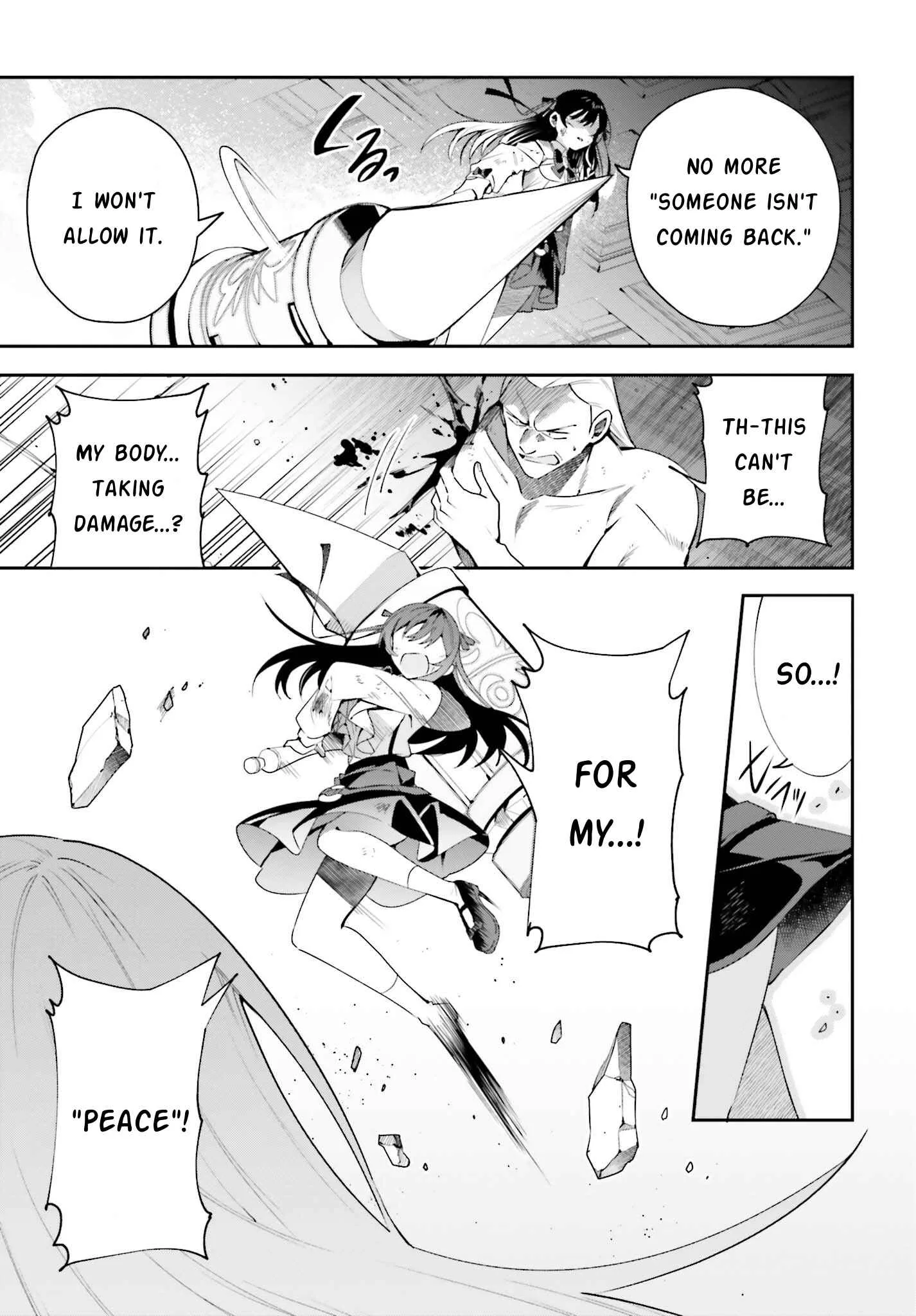 I’m the guild receptionist, but since I don’t want to work overtime, I think I’ll just solo the boss Chapter 23 page 7
