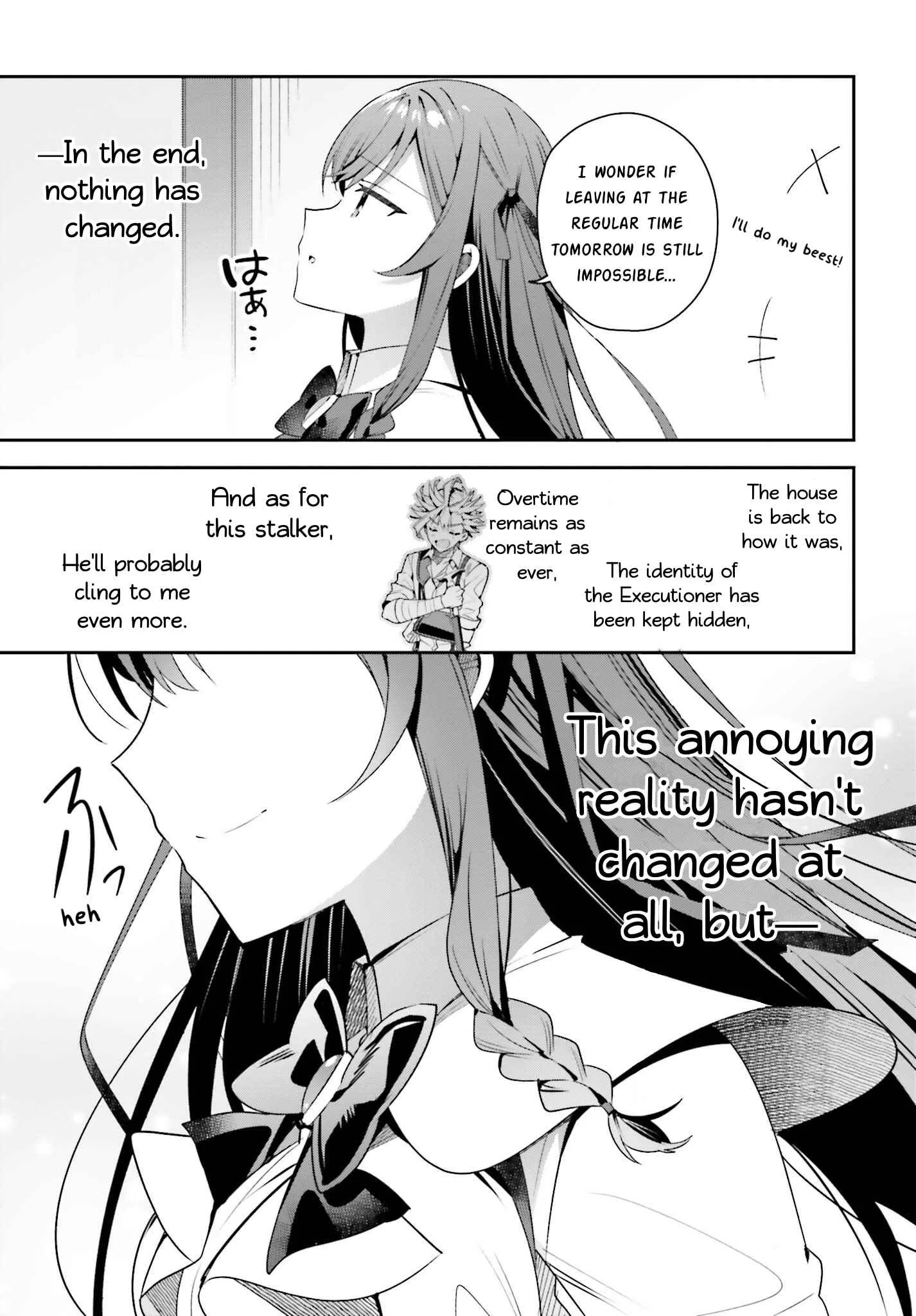 I’m the guild receptionist, but since I don’t want to work overtime, I think I’ll just solo the boss Chapter 23 page 24