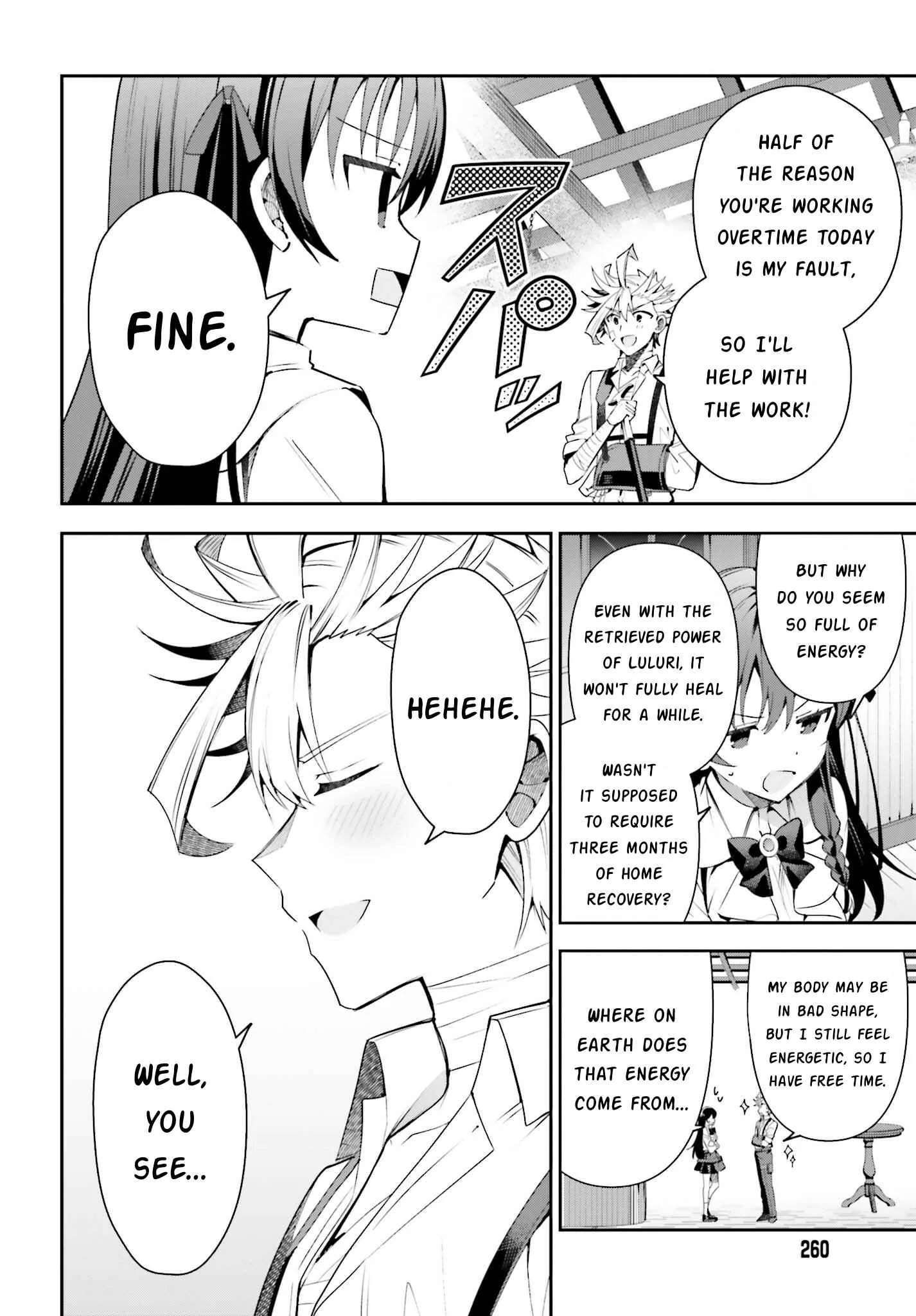I’m the guild receptionist, but since I don’t want to work overtime, I think I’ll just solo the boss Chapter 23 page 21