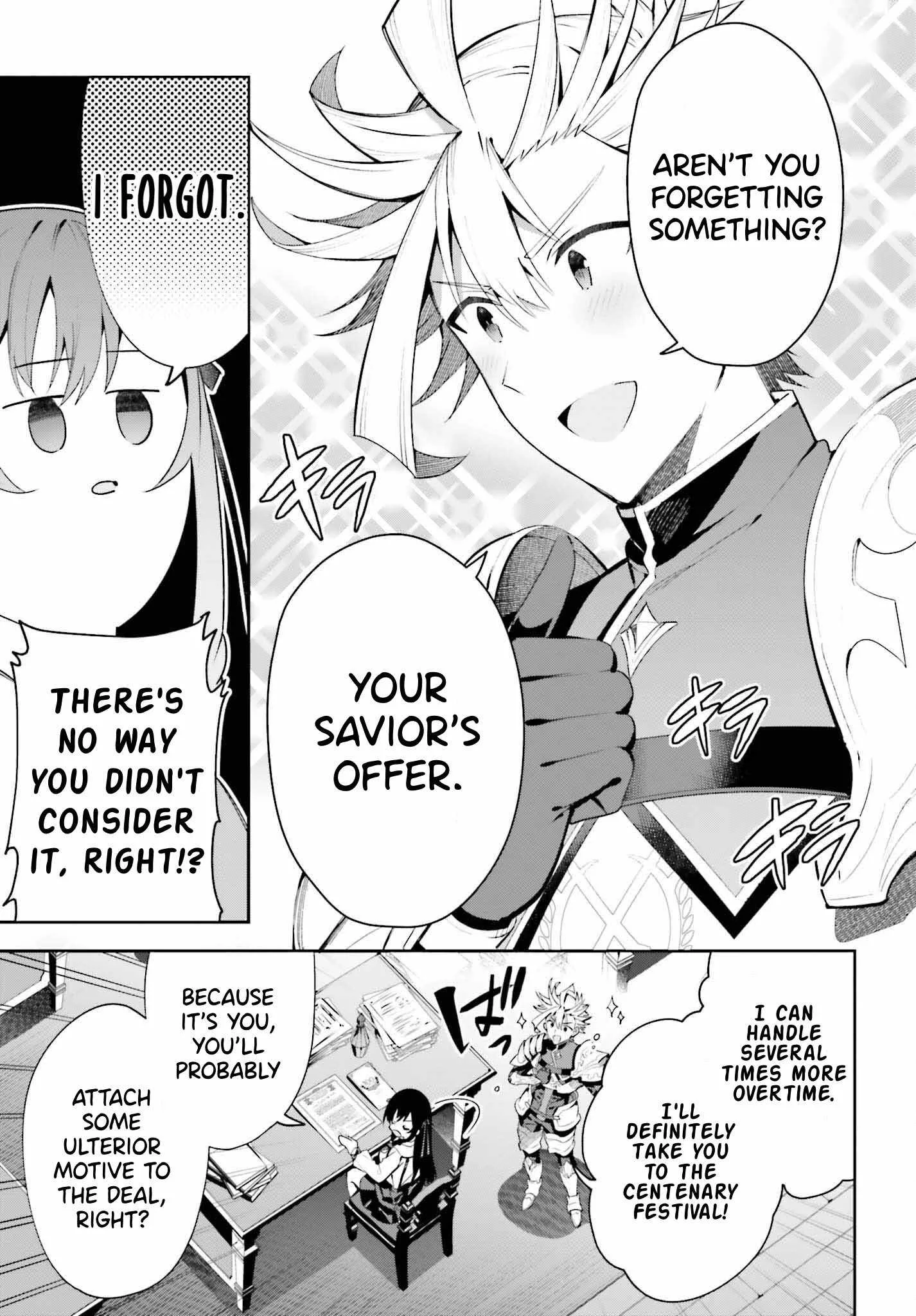 I’m the guild receptionist, but since I don’t want to work overtime, I think I’ll just solo the boss Chapter 26 page 13