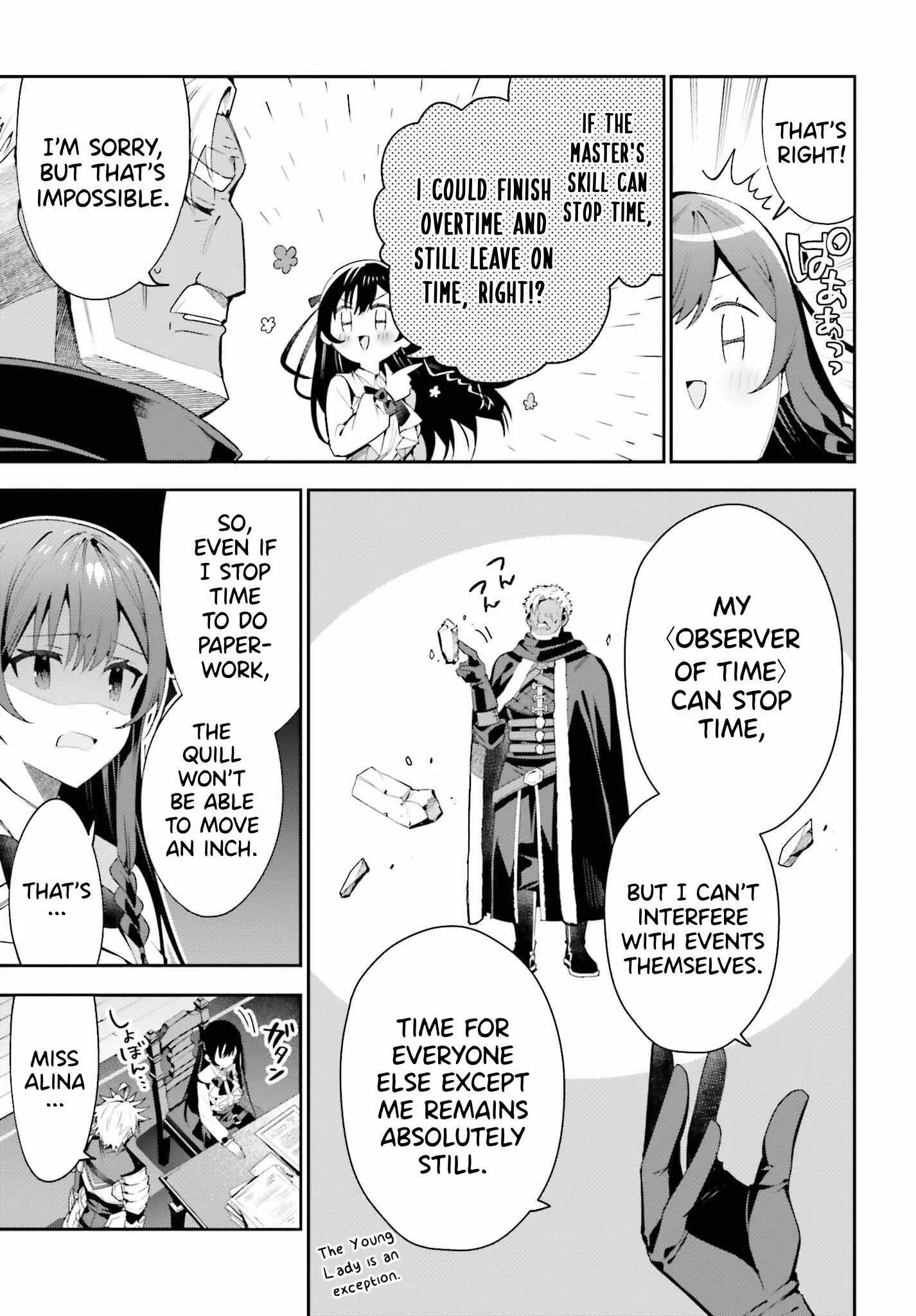 I’m the guild receptionist, but since I don’t want to work overtime, I think I’ll just solo the boss Chapter 26 page 11