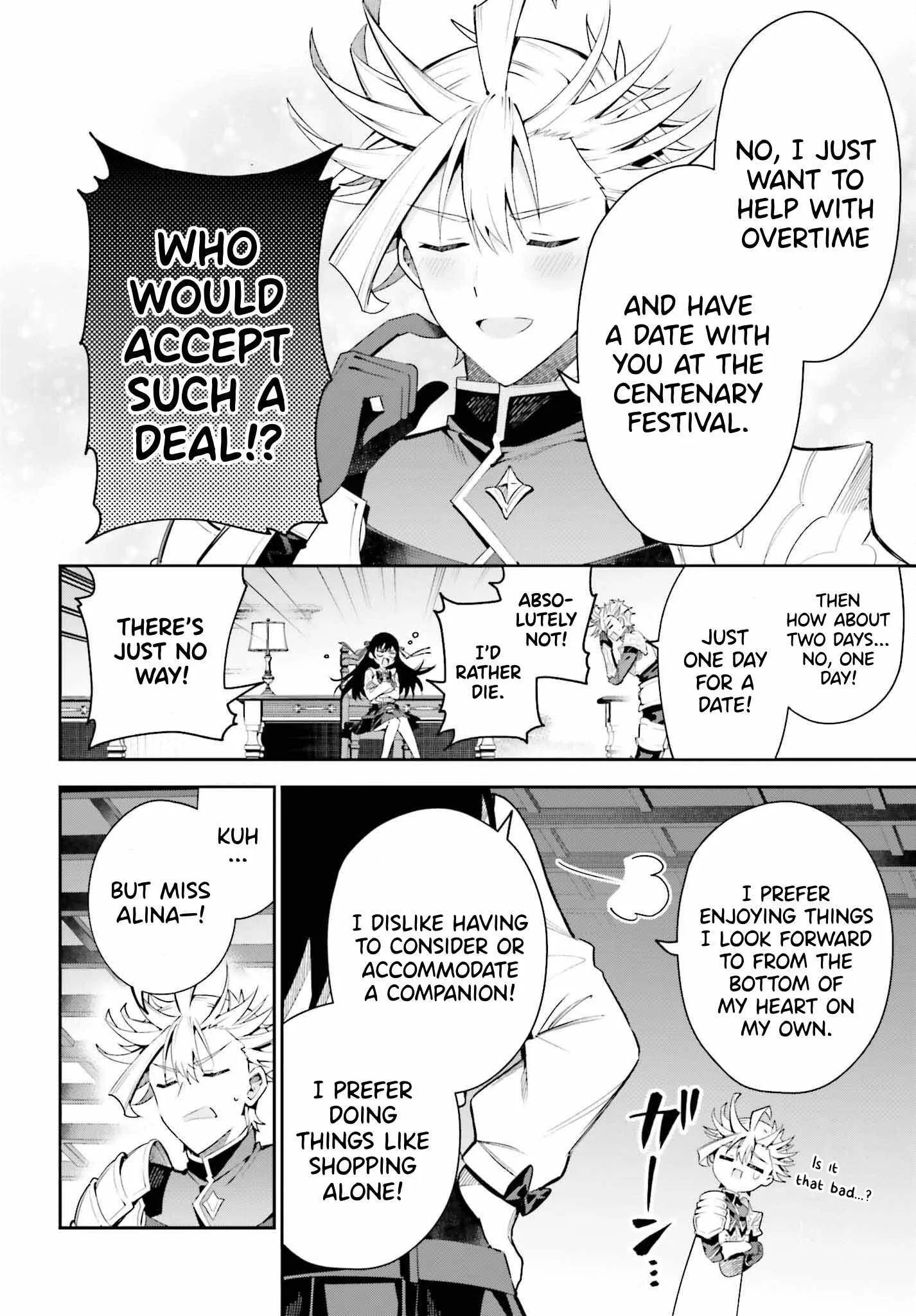 I’m the guild receptionist, but since I don’t want to work overtime, I think I’ll just solo the boss Chapter 26 page 14