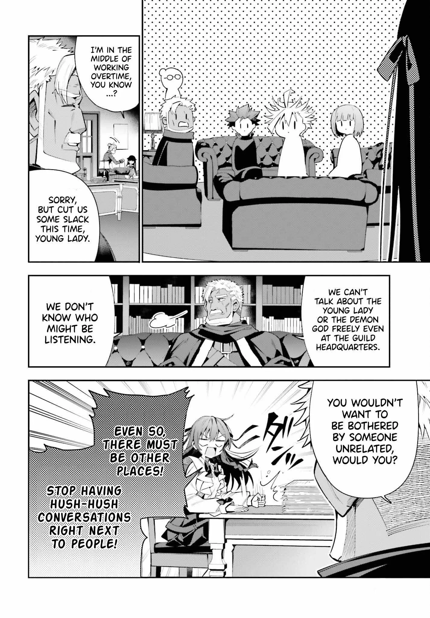 I’m the guild receptionist, but since I don’t want to work overtime, I think I’ll just solo the boss Chapter 26 page 8