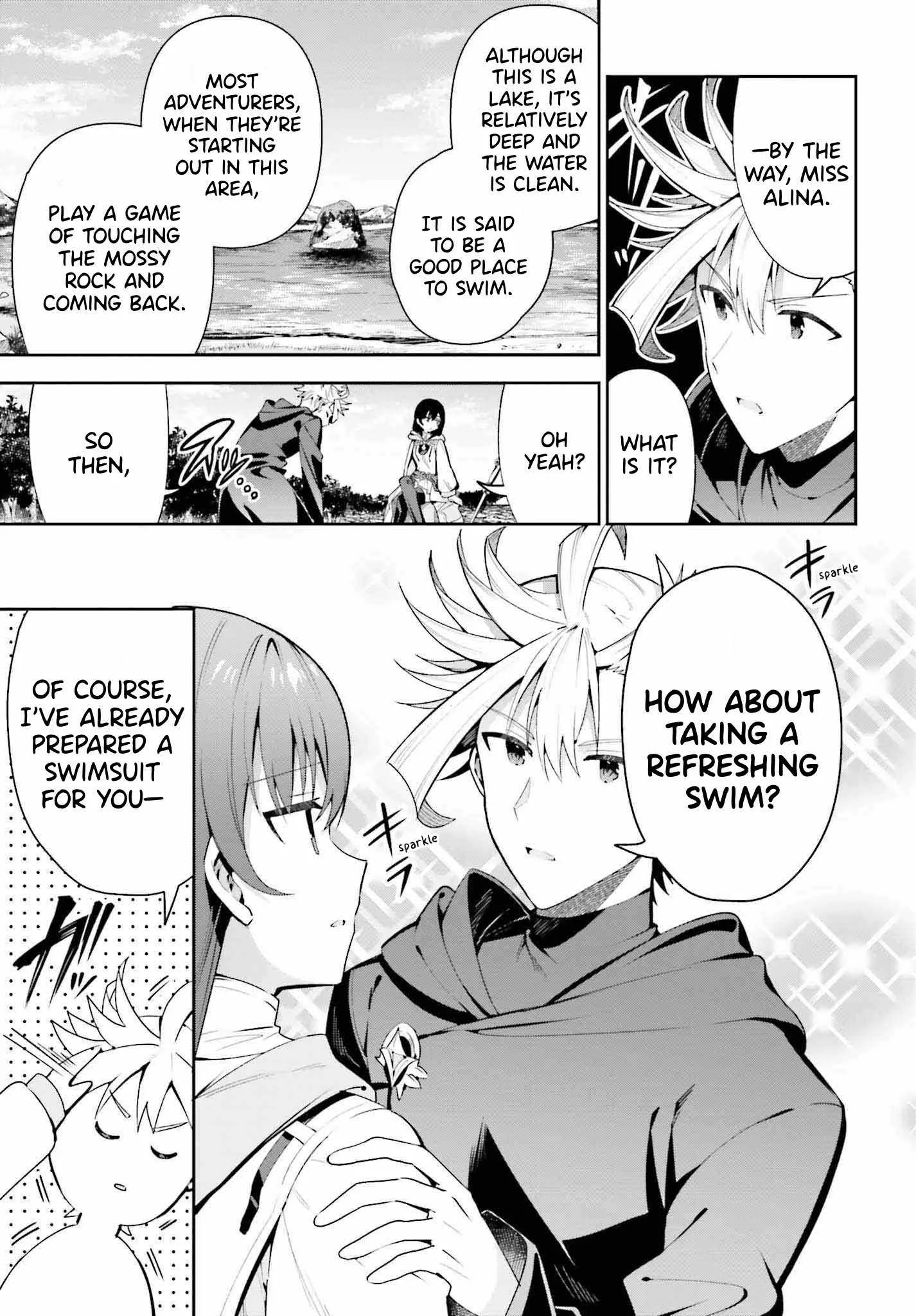 I’m the guild receptionist, but since I don’t want to work overtime, I think I’ll just solo the boss Chapter 27 page 8