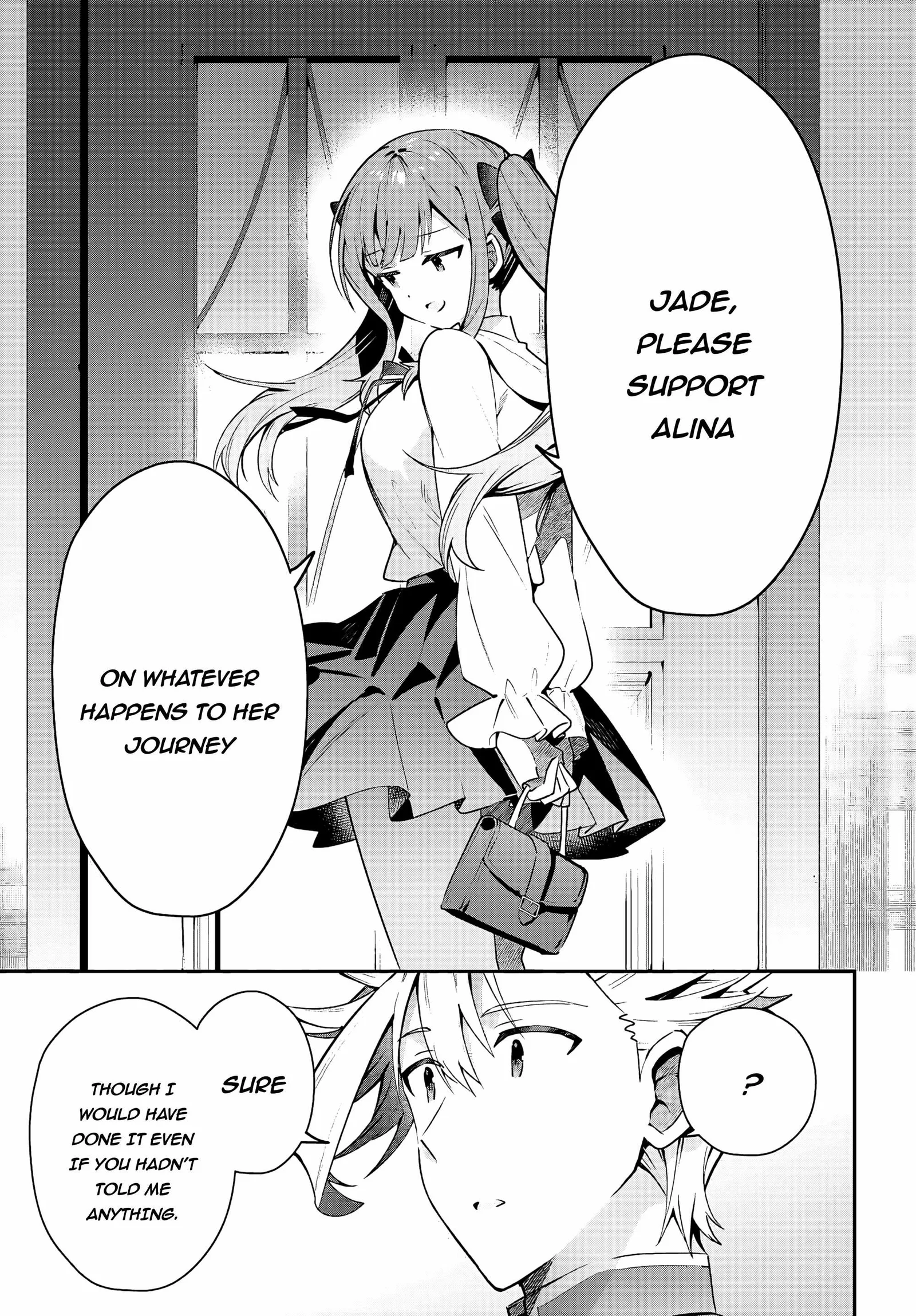 I’m the guild receptionist, but since I don’t want to work overtime, I think I’ll just solo the boss Chapter 28.1 page 13
