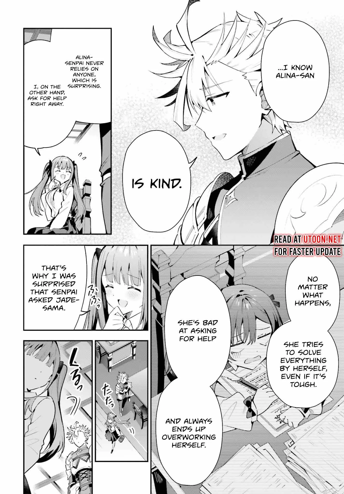 I’m the guild receptionist, but since I don’t want to work overtime, I think I’ll just solo the boss Chapter 28 page 14
