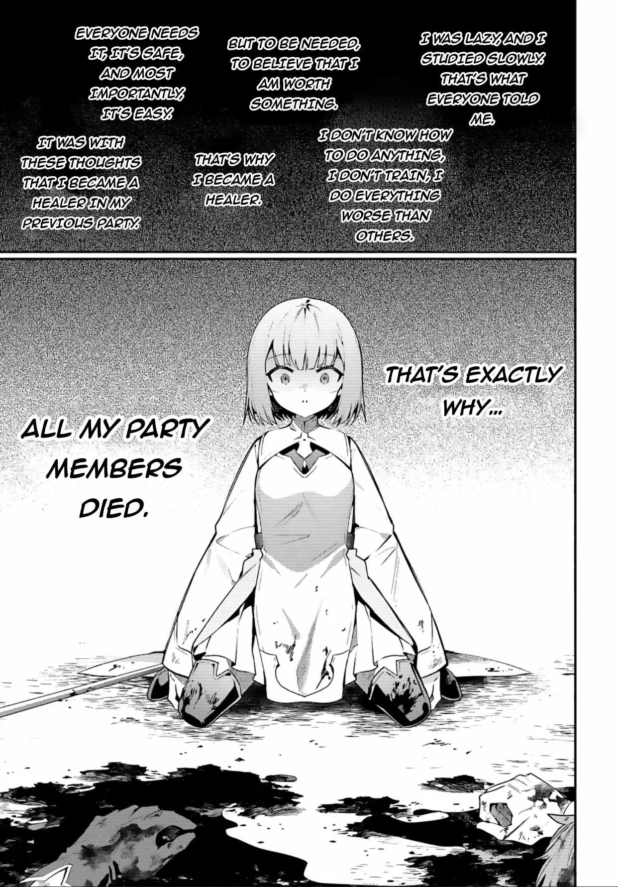 I’m the guild receptionist, but since I don’t want to work overtime, I think I’ll just solo the boss Chapter 28.1 page 2
