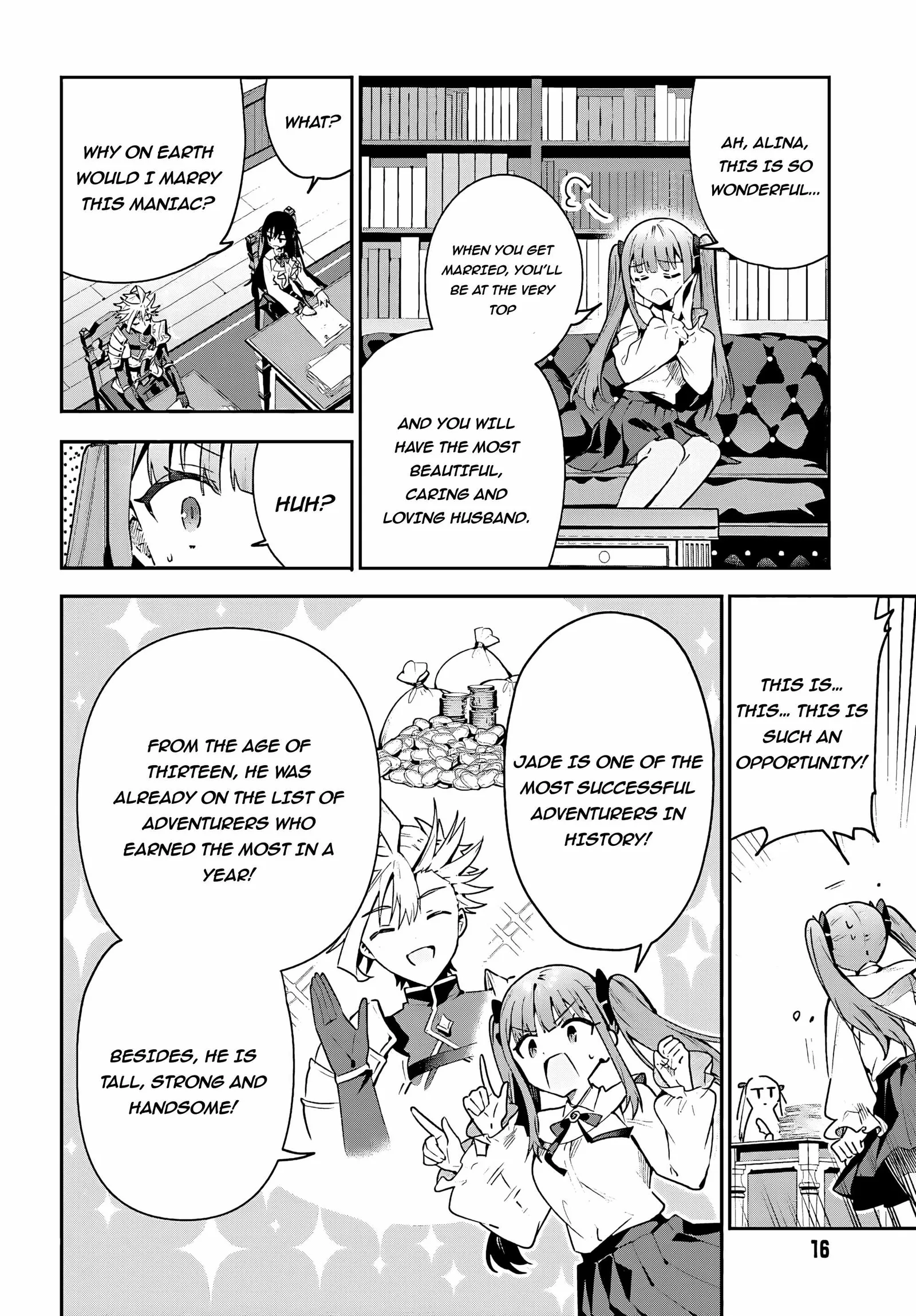 I’m the guild receptionist, but since I don’t want to work overtime, I think I’ll just solo the boss Chapter 28.1 page 9