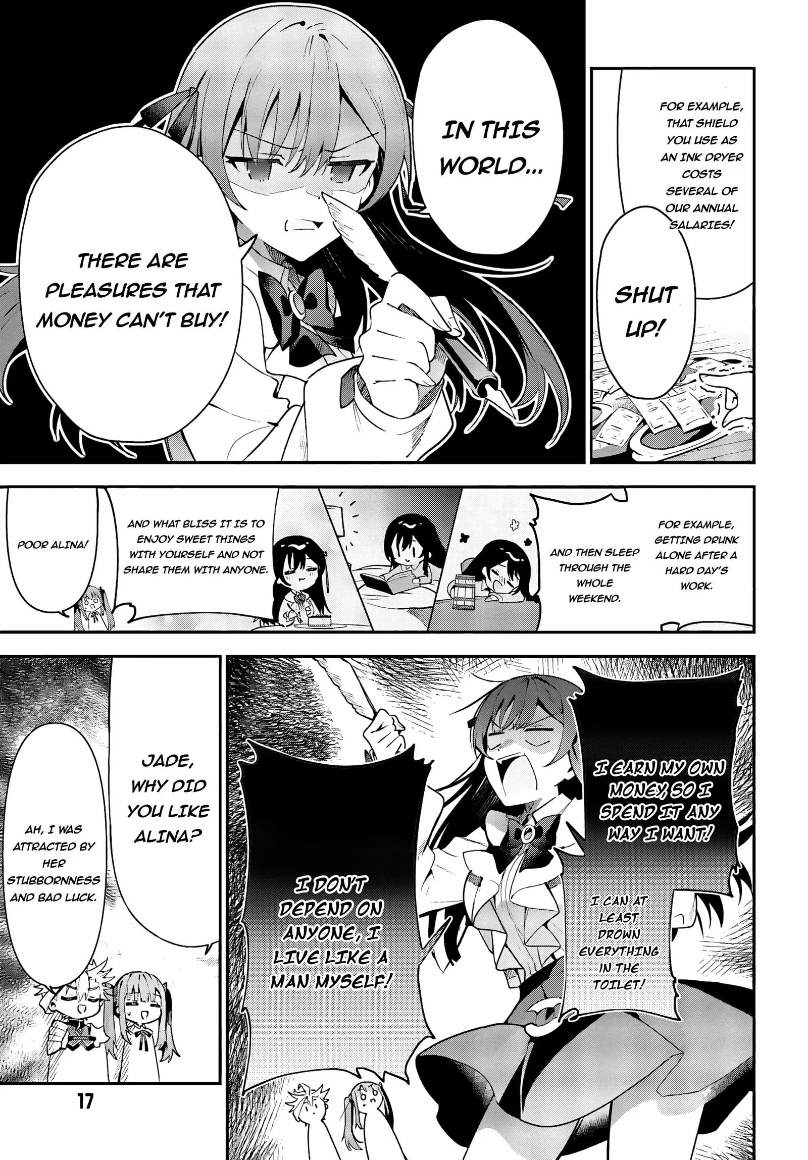 I’m the guild receptionist, but since I don’t want to work overtime, I think I’ll just solo the boss Chapter 28.1 page 10