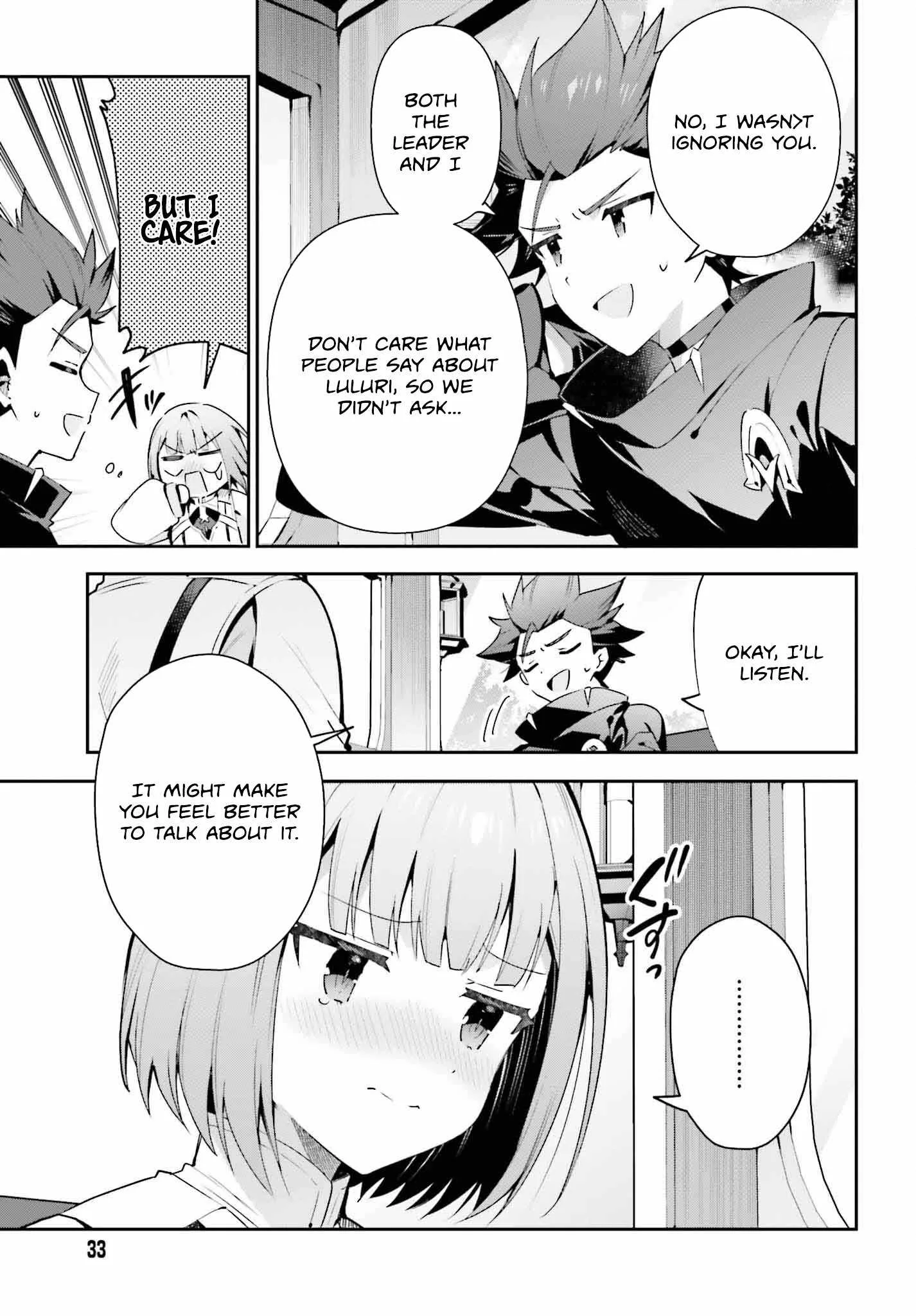 I’m the guild receptionist, but since I don’t want to work overtime, I think I’ll just solo the boss Chapter 28 page 27