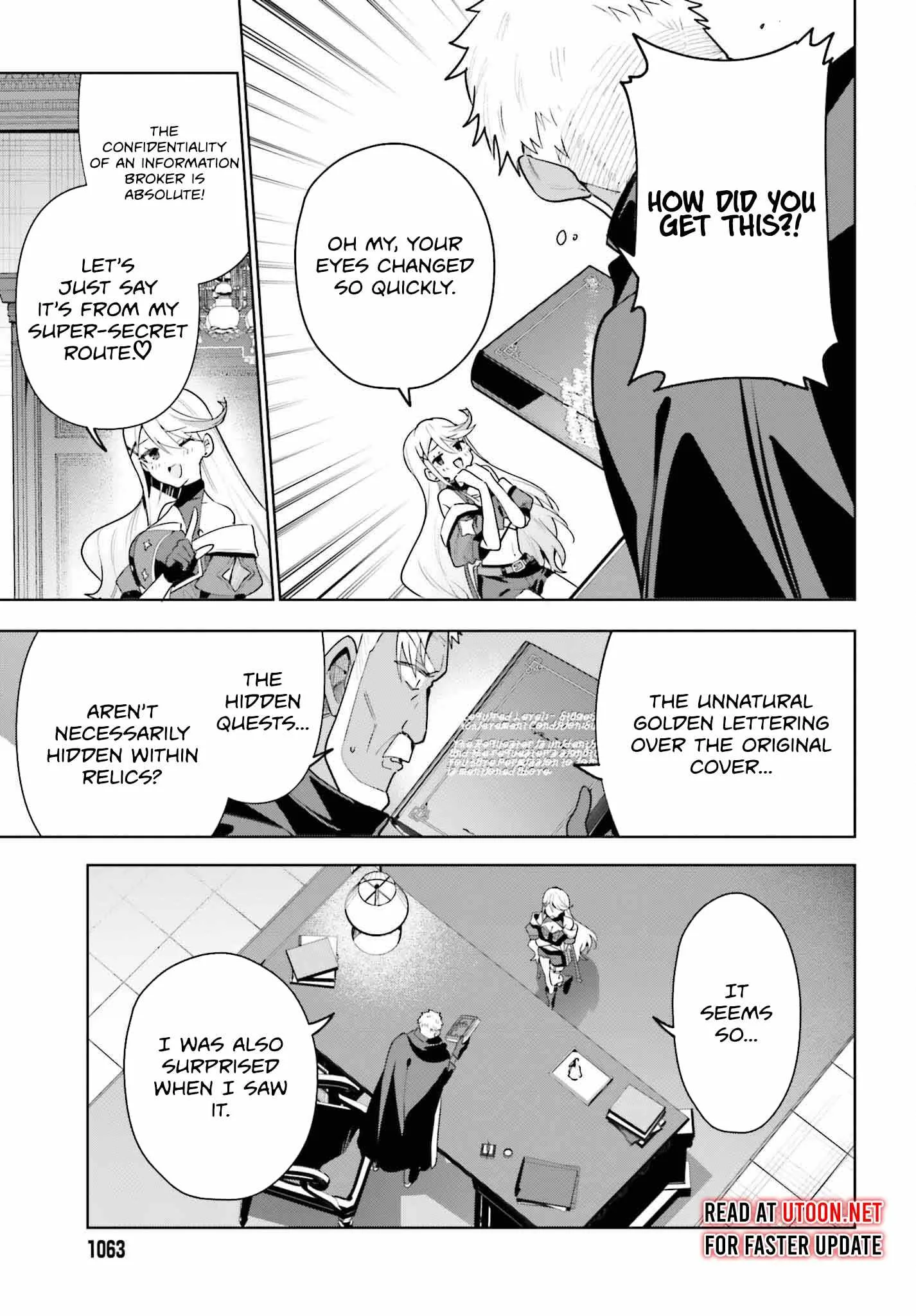 I’m the guild receptionist, but since I don’t want to work overtime, I think I’ll just solo the boss Chapter 30 page 26