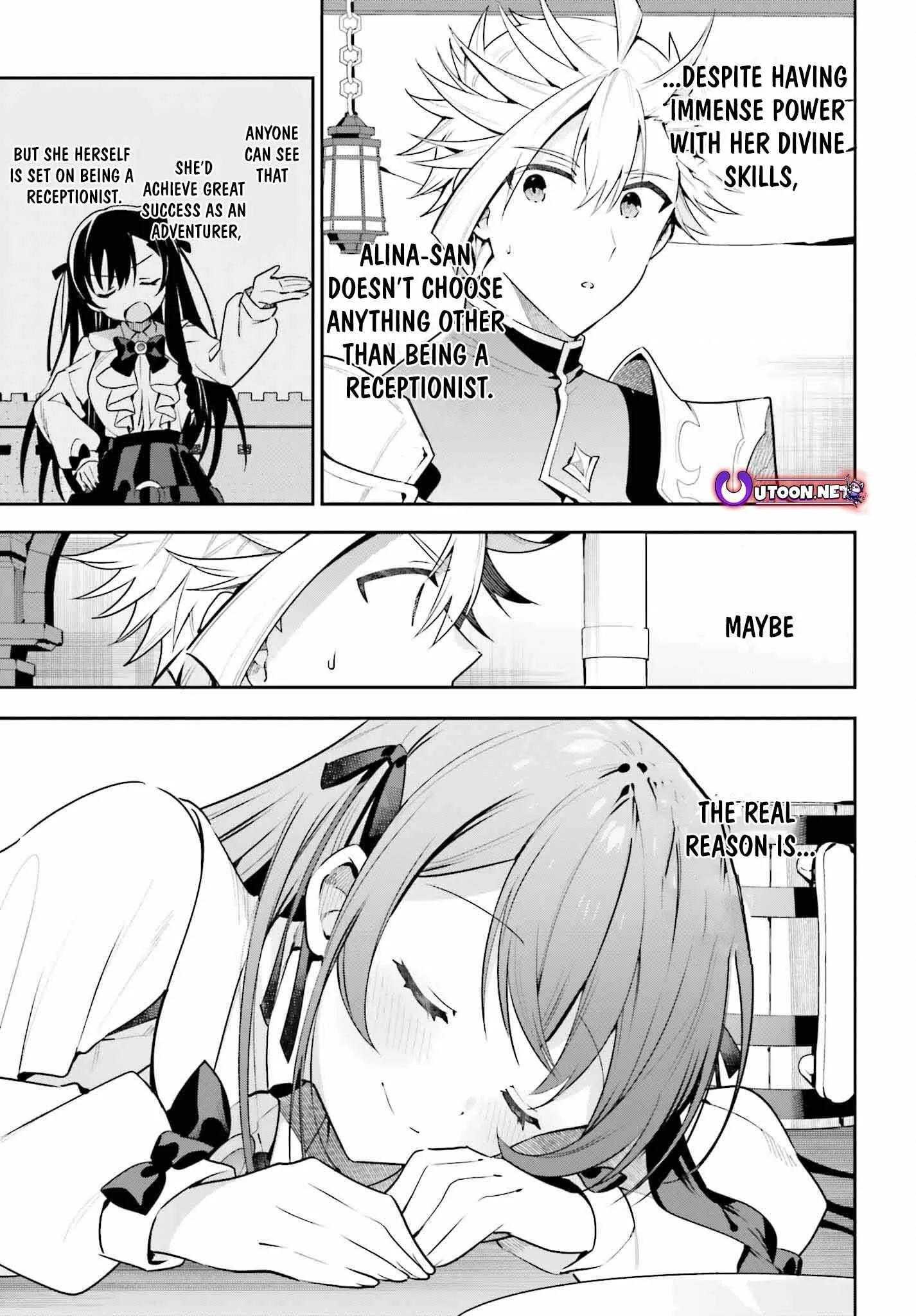 I’m the guild receptionist, but since I don’t want to work overtime, I think I’ll just solo the boss Chapter 31 page 18