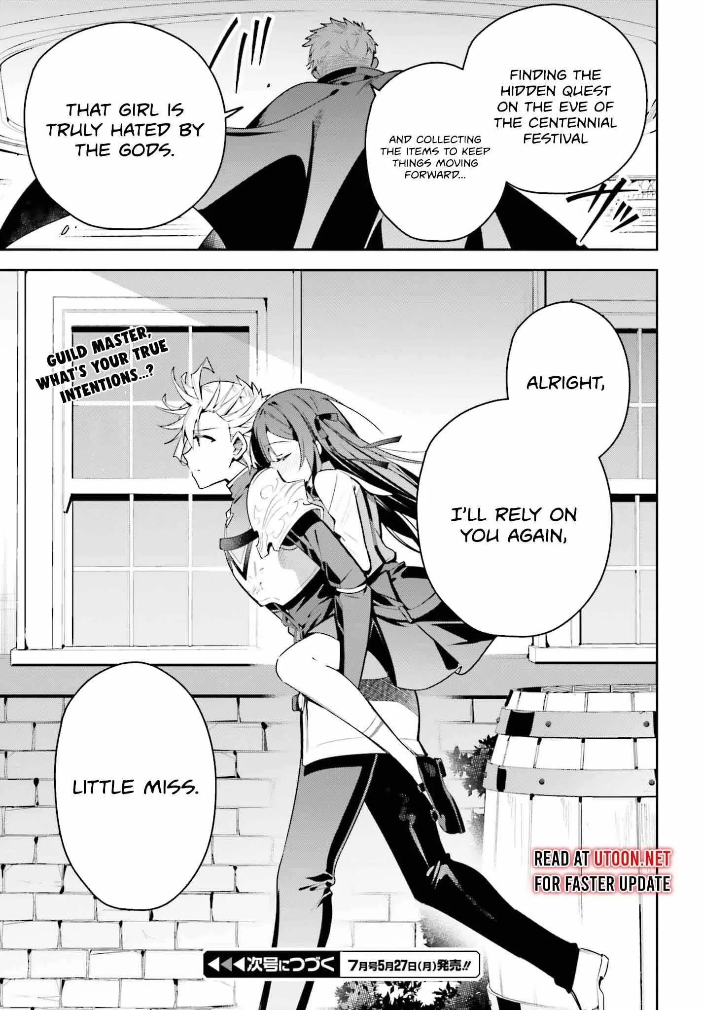 I’m the guild receptionist, but since I don’t want to work overtime, I think I’ll just solo the boss Chapter 31 page 22