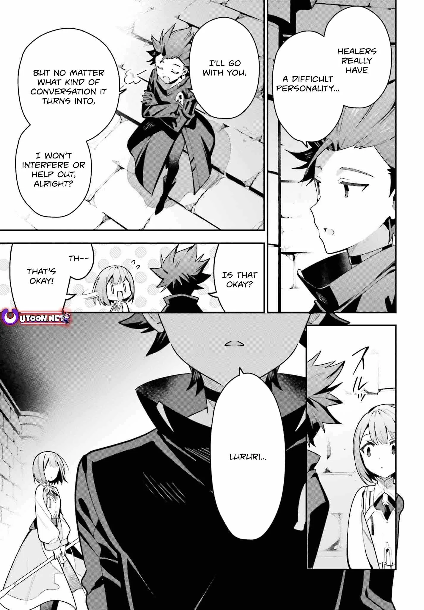 I’m the guild receptionist, but since I don’t want to work overtime, I think I’ll just solo the boss Chapter 32 page 22