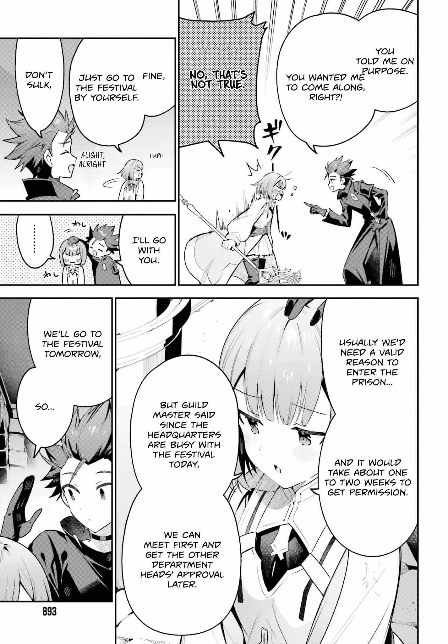 I’m the guild receptionist, but since I don’t want to work overtime, I think I’ll just solo the boss Chapter 32 page 20
