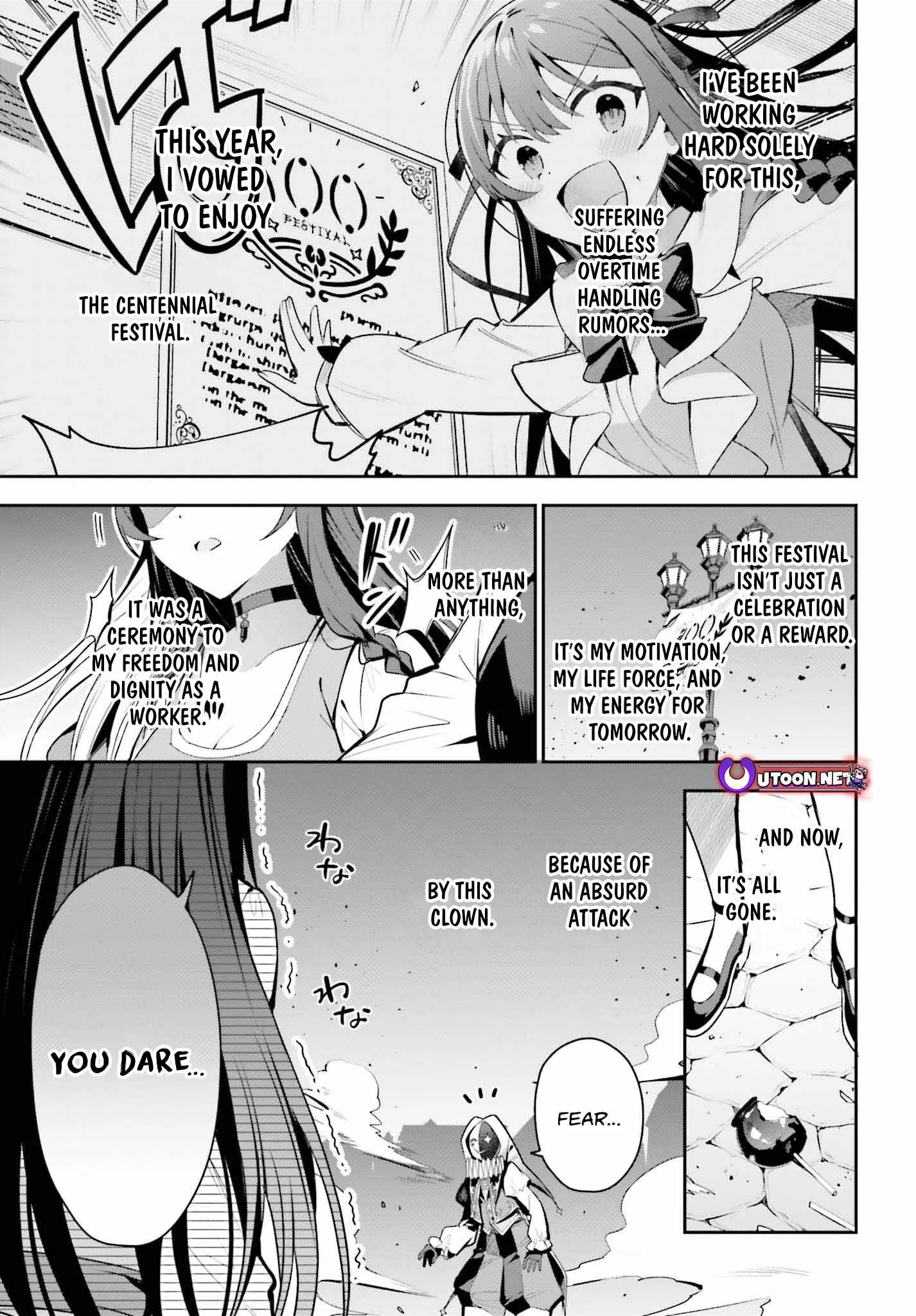 I’m the guild receptionist, but since I don’t want to work overtime, I think I’ll just solo the boss Chapter 33 page 6