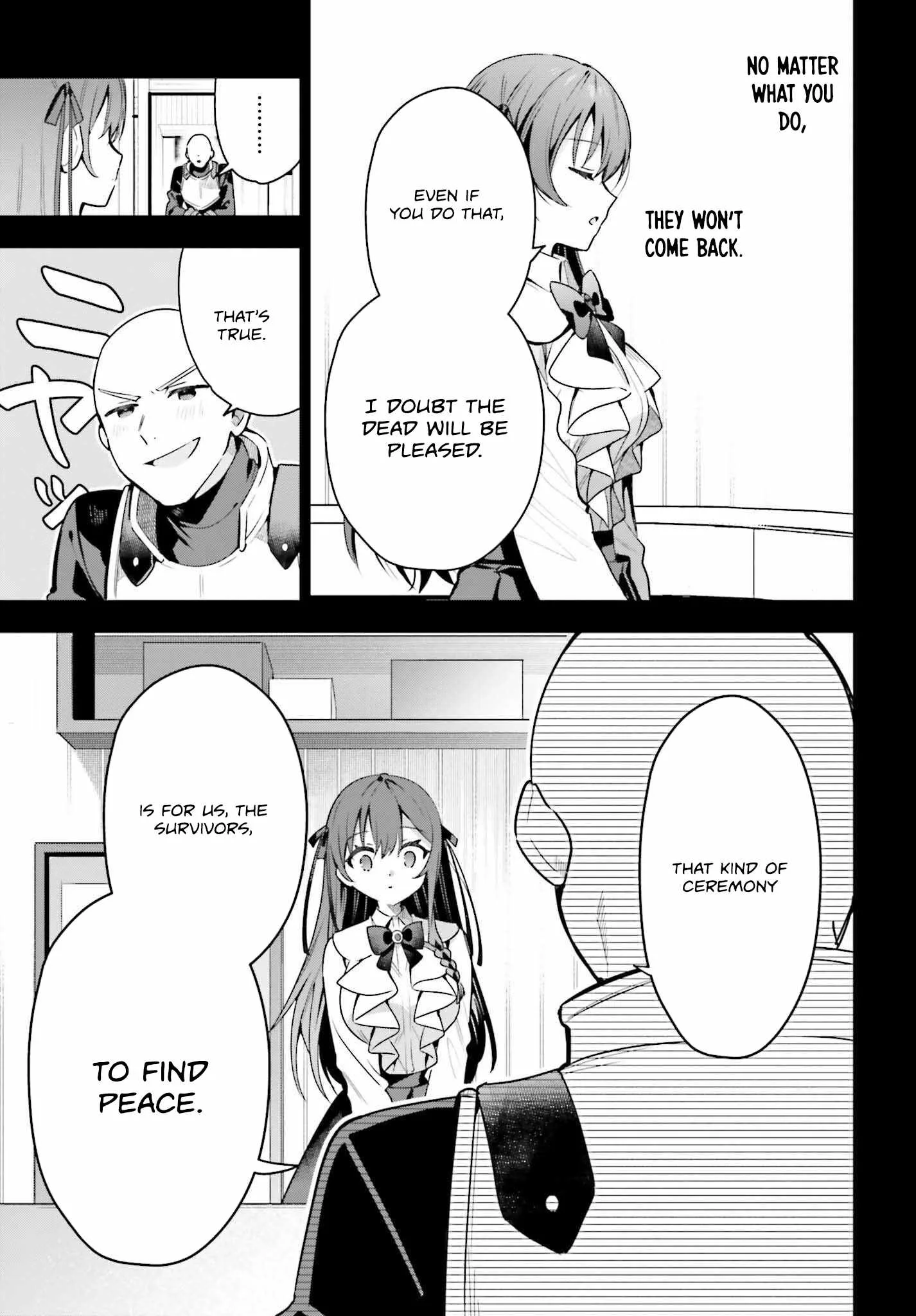 I’m the guild receptionist, but since I don’t want to work overtime, I think I’ll just solo the boss Chapter 37 page 12