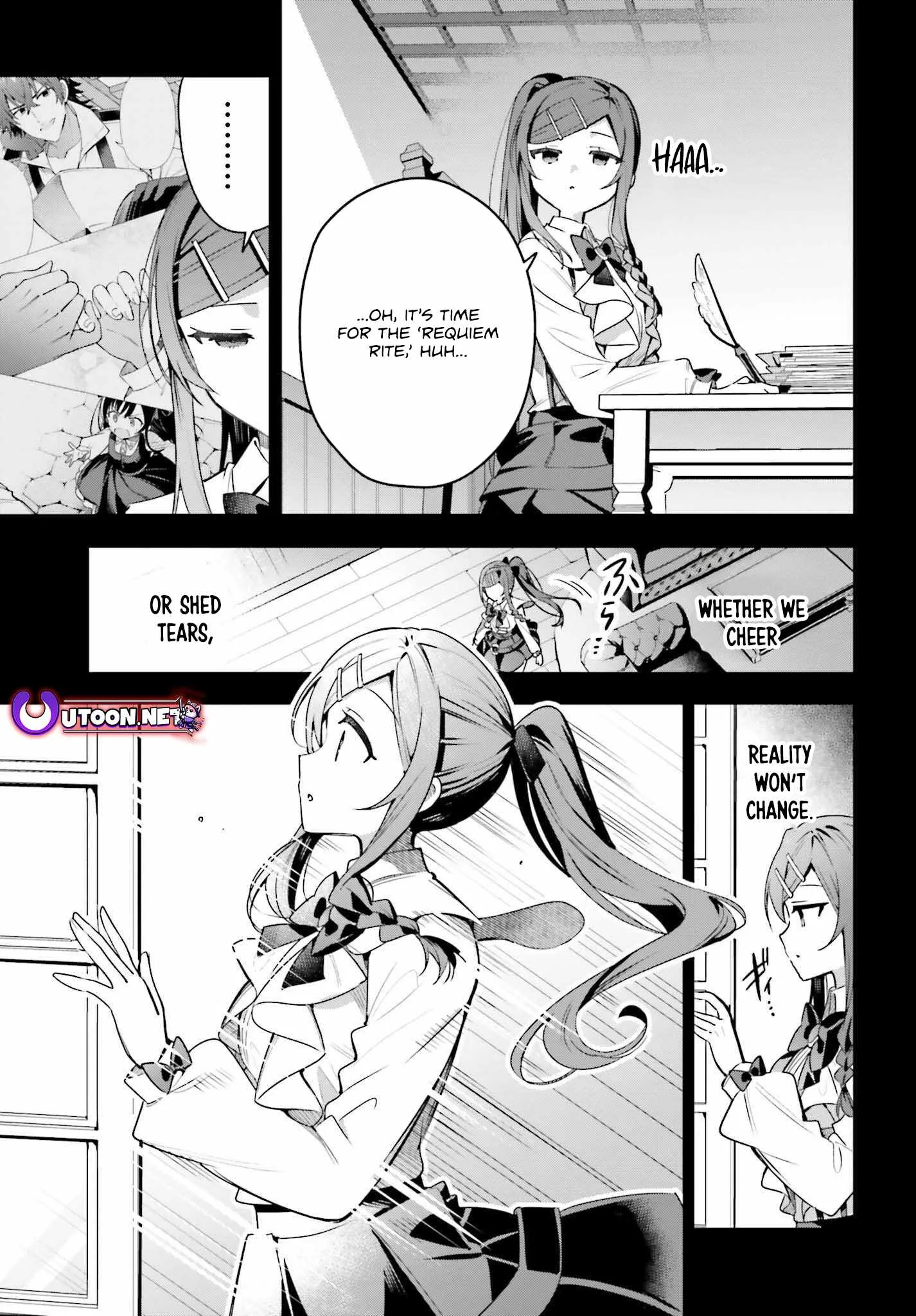I’m the guild receptionist, but since I don’t want to work overtime, I think I’ll just solo the boss Chapter 37 page 14