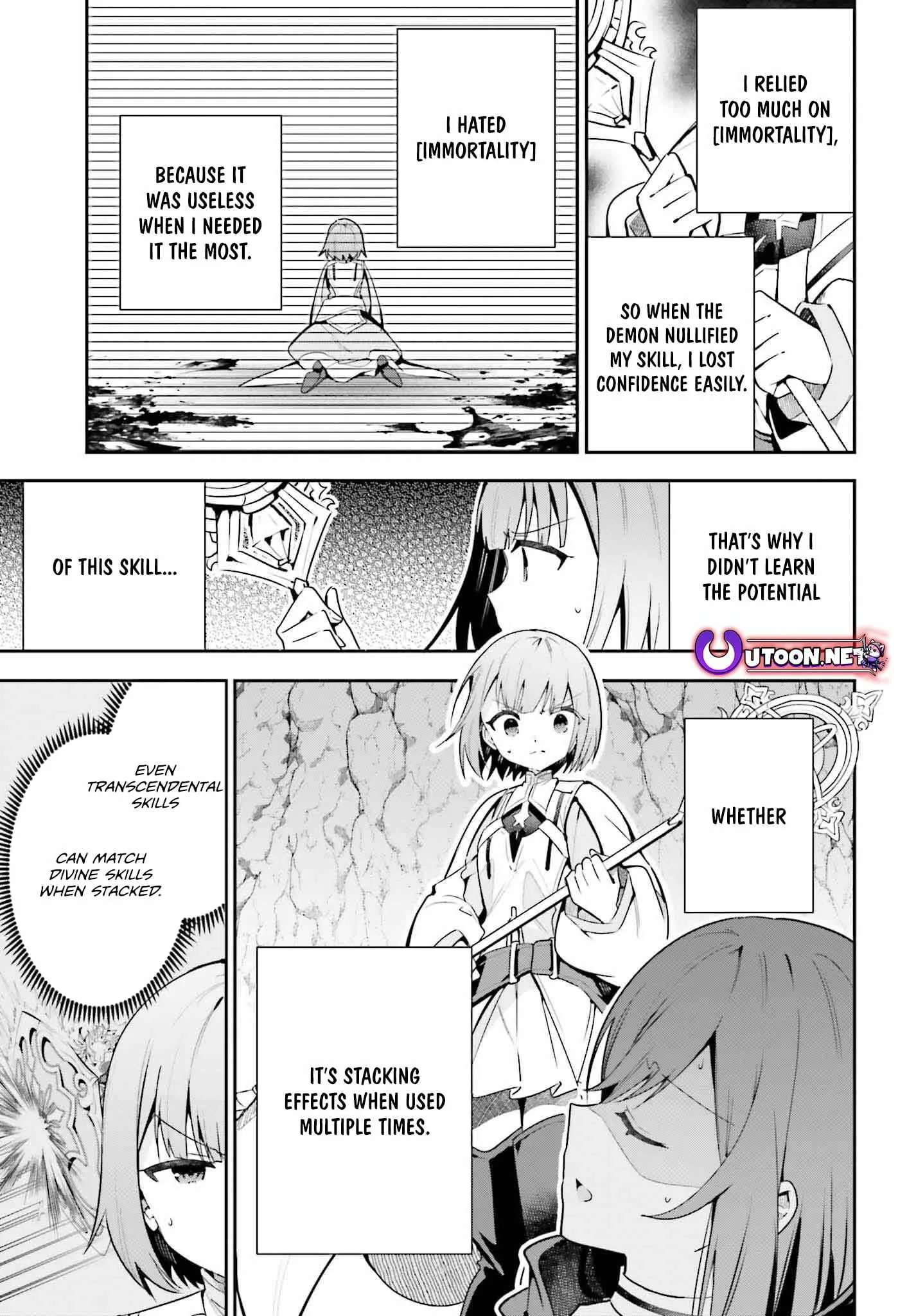 I’m the guild receptionist, but since I don’t want to work overtime, I think I’ll just solo the boss Chapter 36 page 35