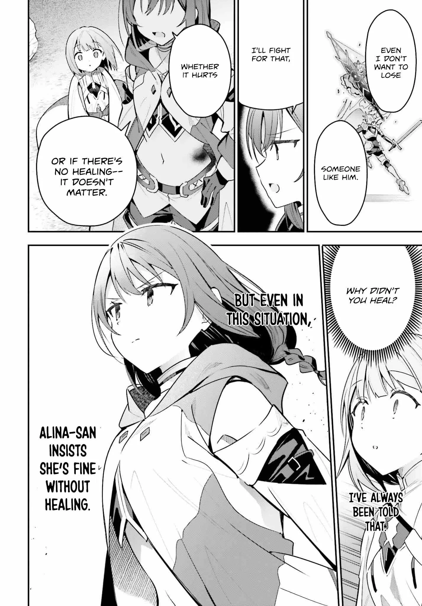I’m the guild receptionist, but since I don’t want to work overtime, I think I’ll just solo the boss Chapter 36 page 30