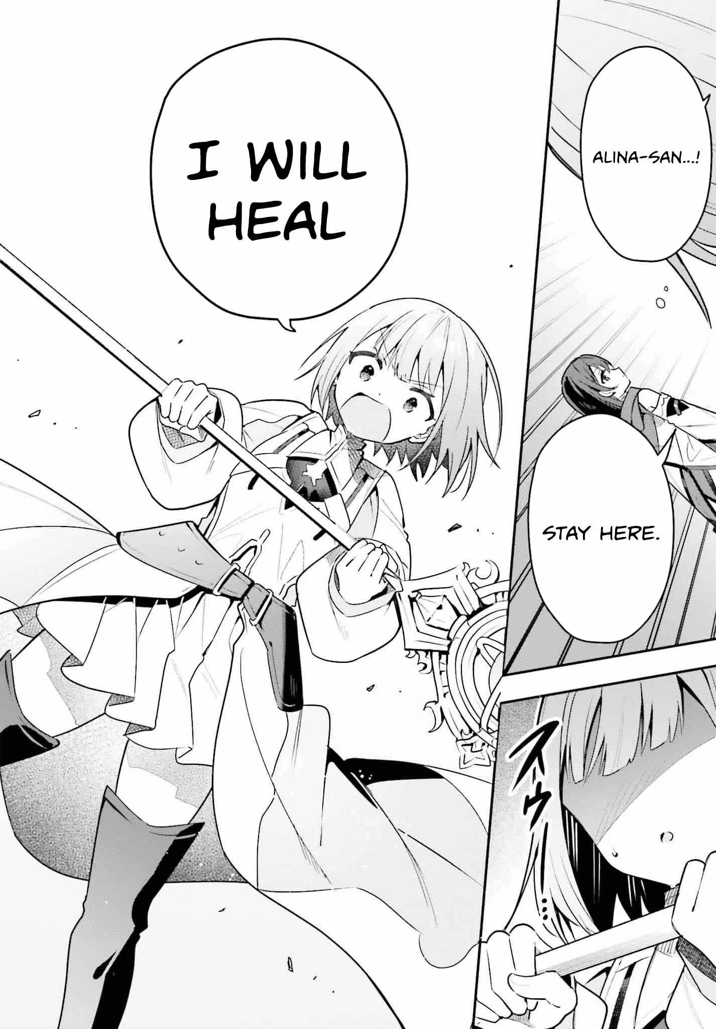 I’m the guild receptionist, but since I don’t want to work overtime, I think I’ll just solo the boss Chapter 36 page 32
