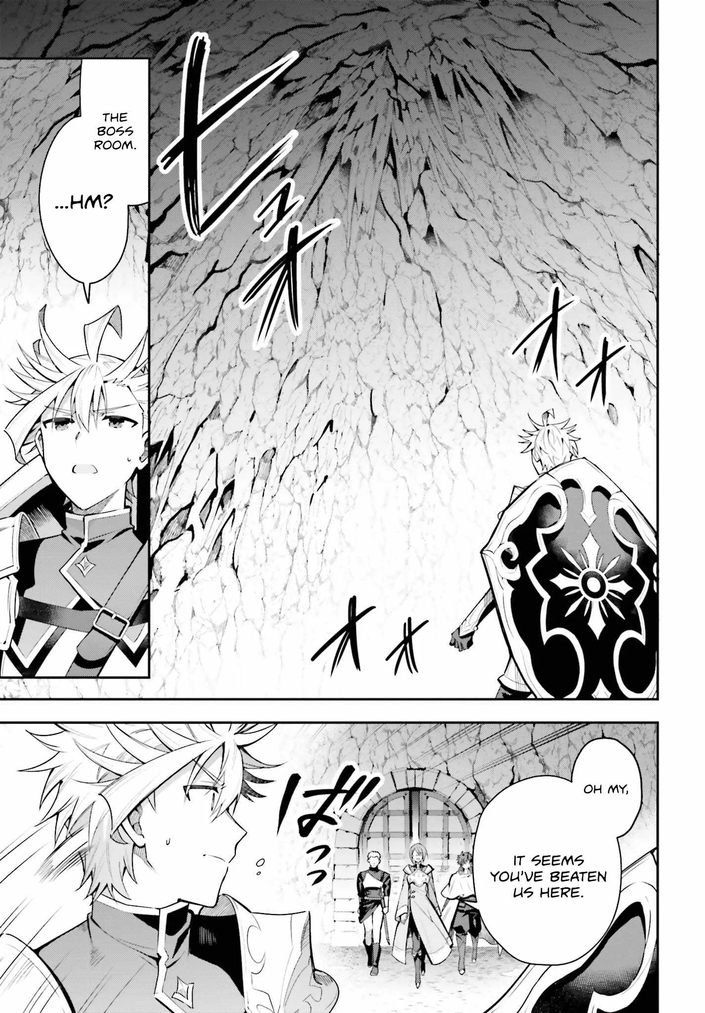 I’m the guild receptionist, but since I don’t want to work overtime, I think I’ll just solo the boss Chapter 34 page 8