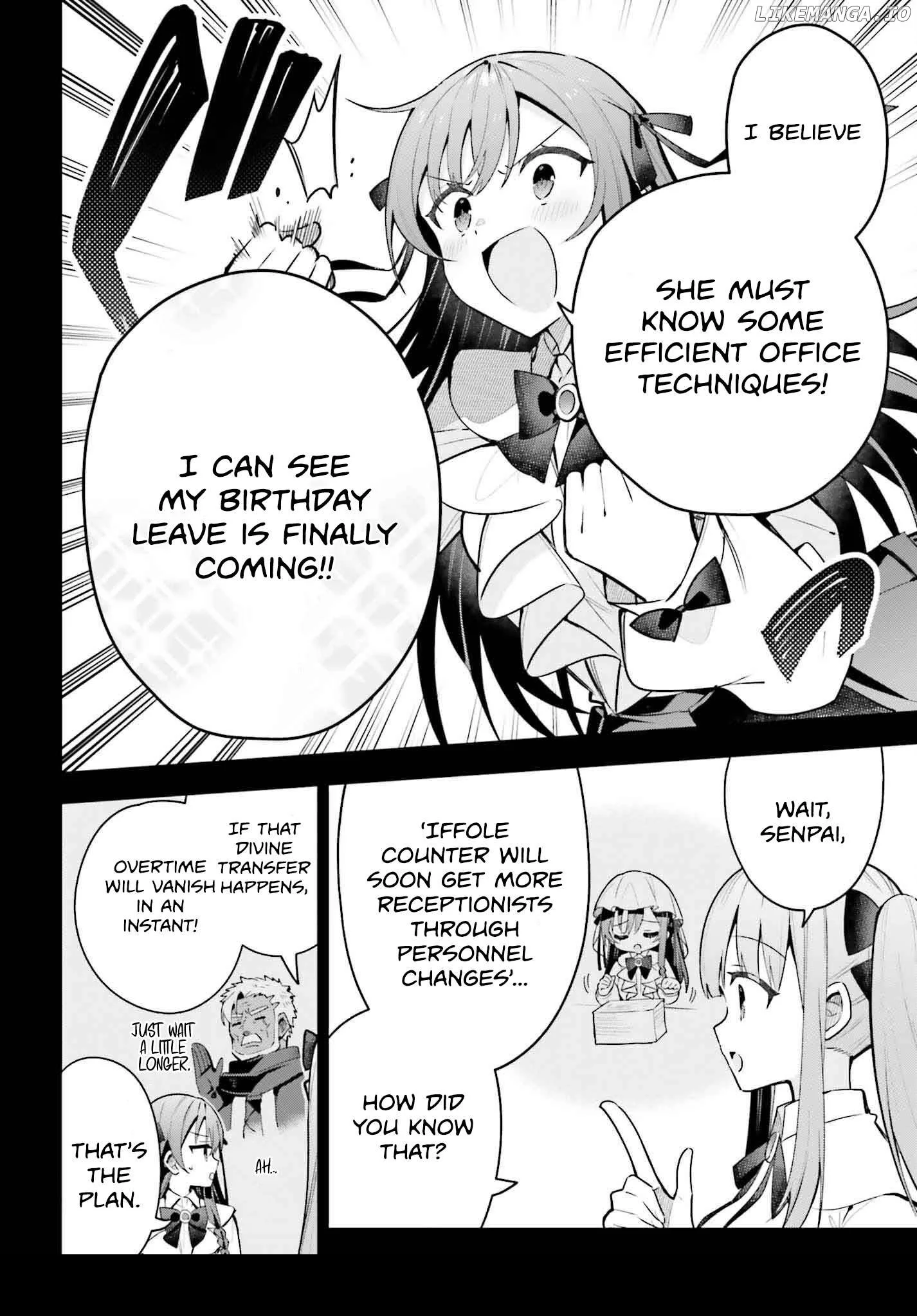 I’m the guild receptionist, but since I don’t want to work overtime, I think I’ll just solo the boss Chapter 41 page 14