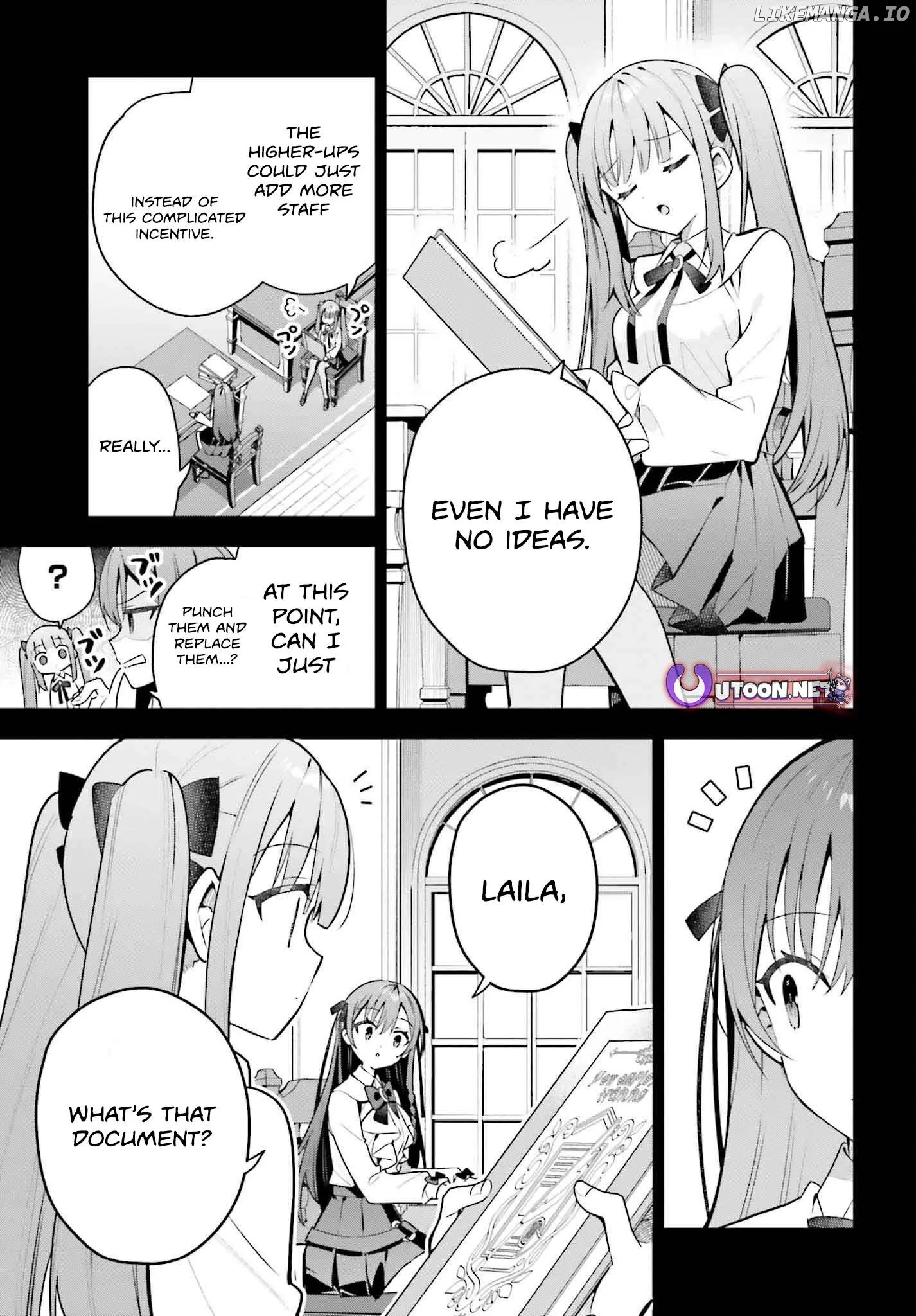 I’m the guild receptionist, but since I don’t want to work overtime, I think I’ll just solo the boss Chapter 41 page 9