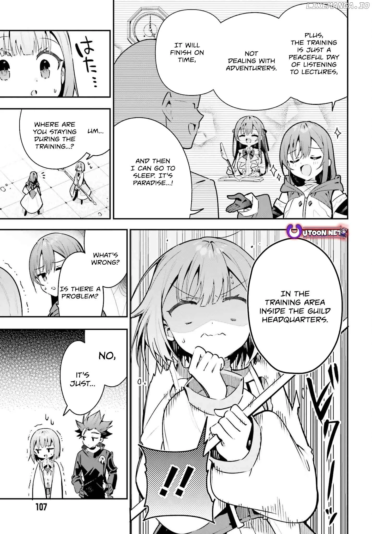 I’m the guild receptionist, but since I don’t want to work overtime, I think I’ll just solo the boss Chapter 40 page 13