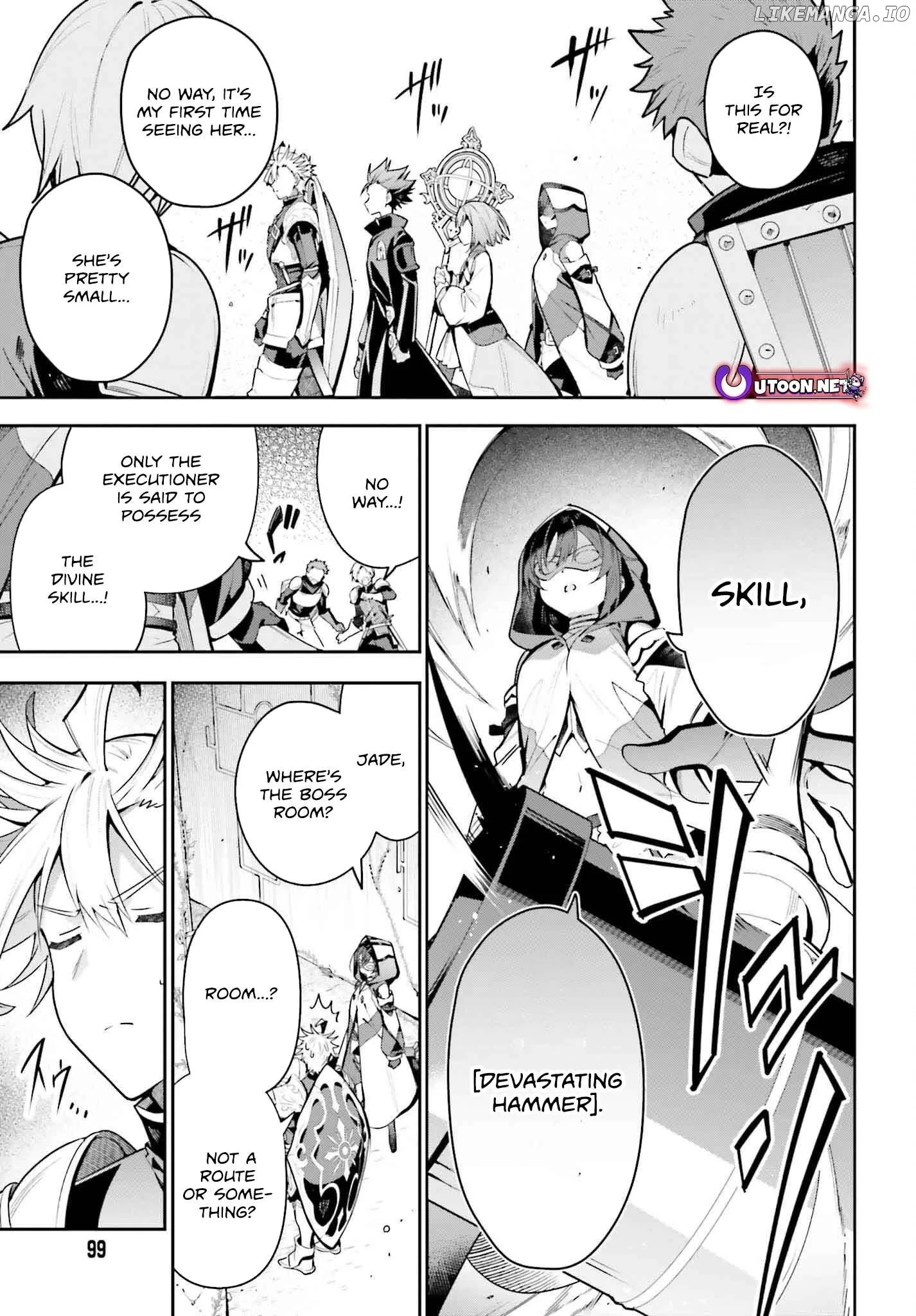 I’m the guild receptionist, but since I don’t want to work overtime, I think I’ll just solo the boss Chapter 40 page 5