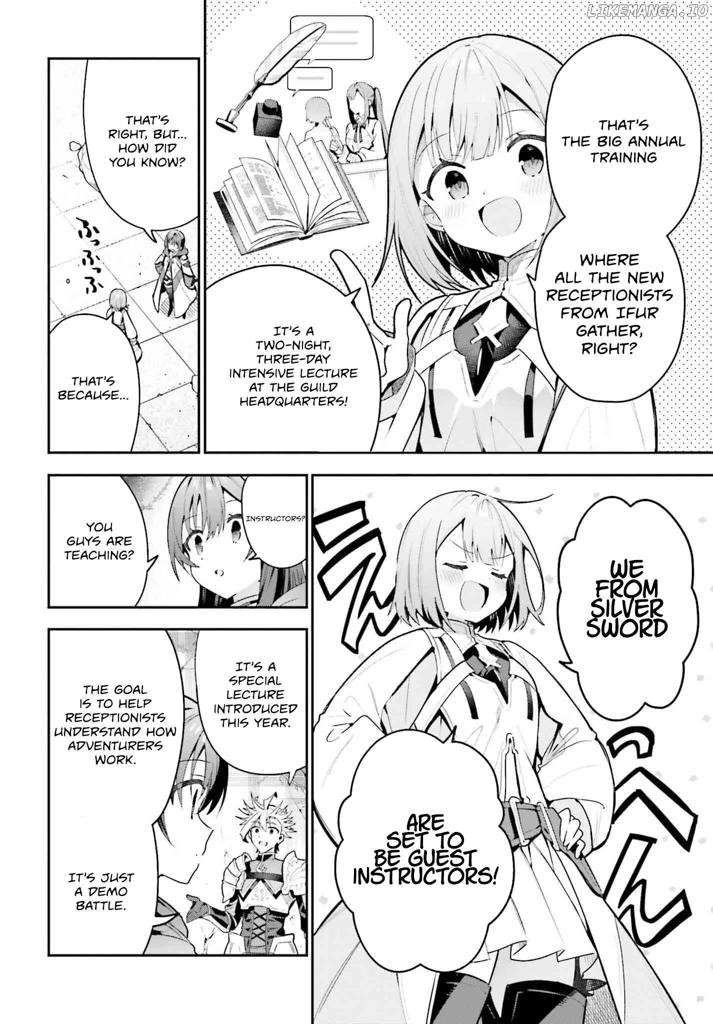 I’m the guild receptionist, but since I don’t want to work overtime, I think I’ll just solo the boss Chapter 40 page 10
