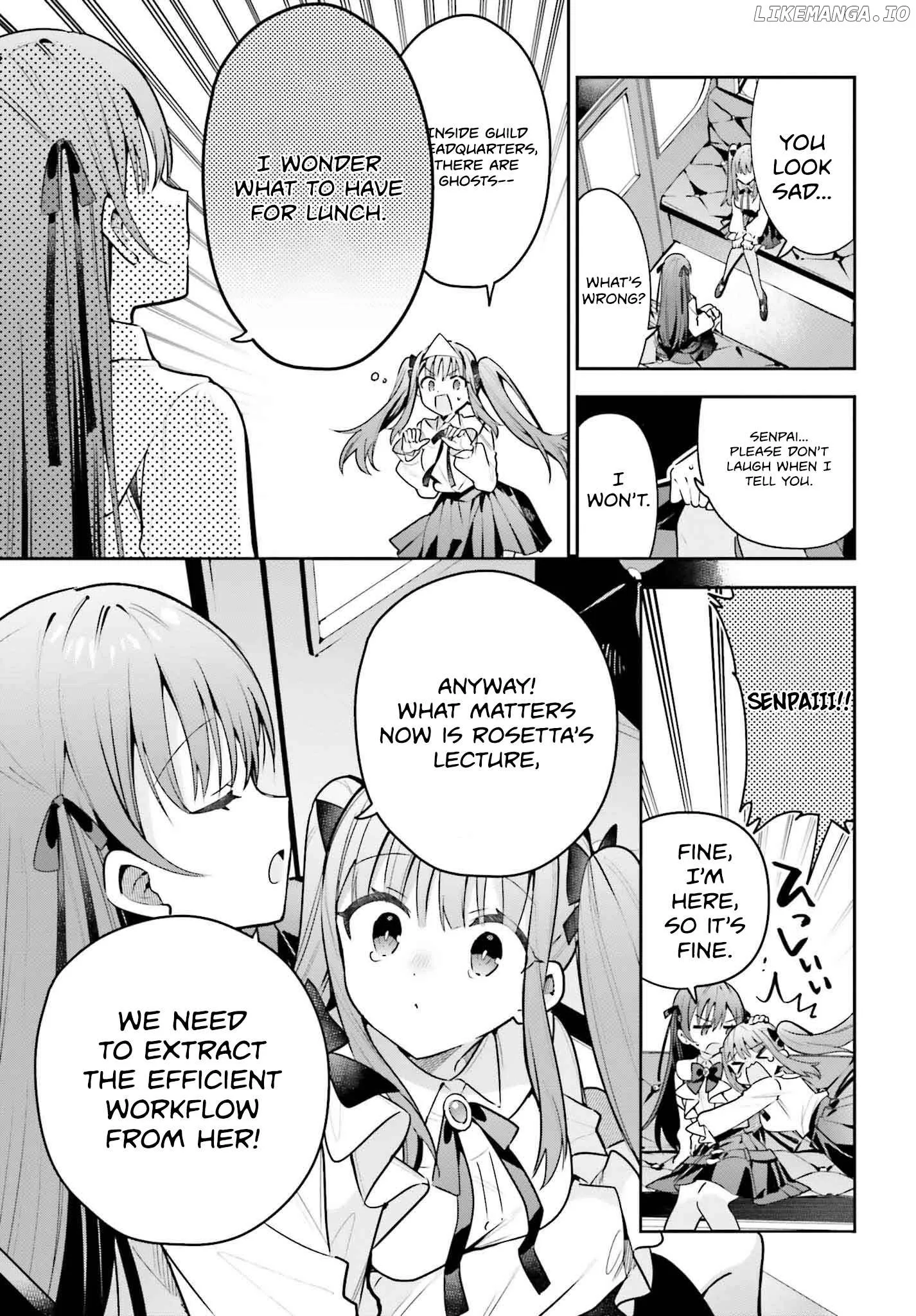 I’m the guild receptionist, but since I don’t want to work overtime, I think I’ll just solo the boss Chapter 41 page 17