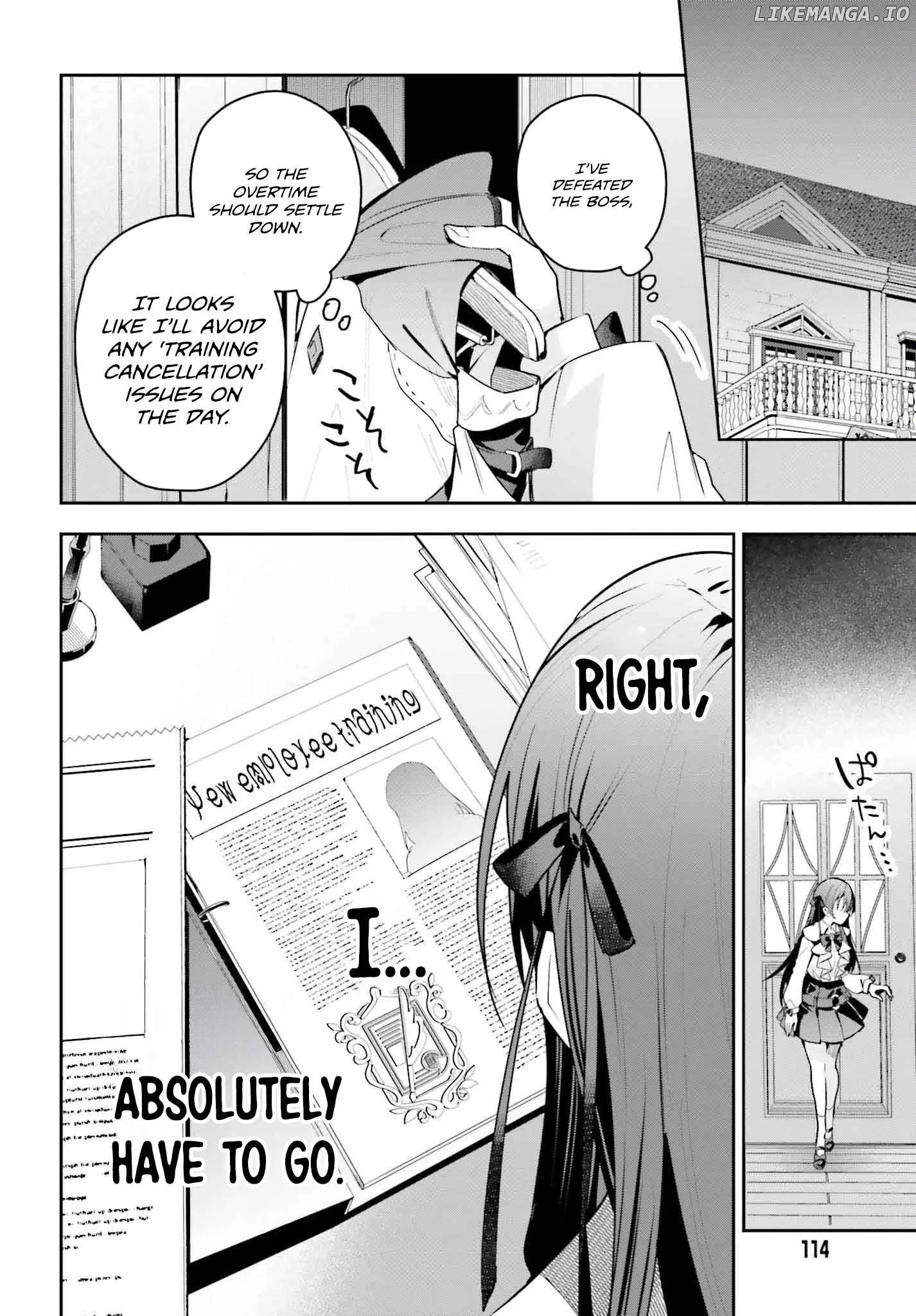 I’m the guild receptionist, but since I don’t want to work overtime, I think I’ll just solo the boss Chapter 40 page 20