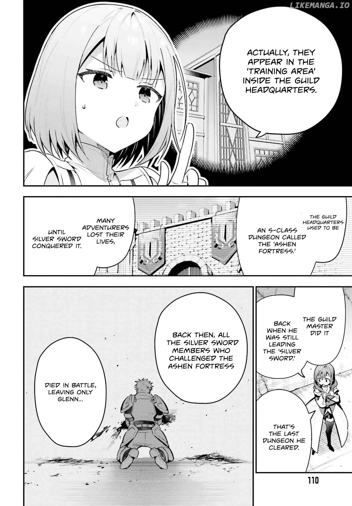 I’m the guild receptionist, but since I don’t want to work overtime, I think I’ll just solo the boss Chapter 40 page 16