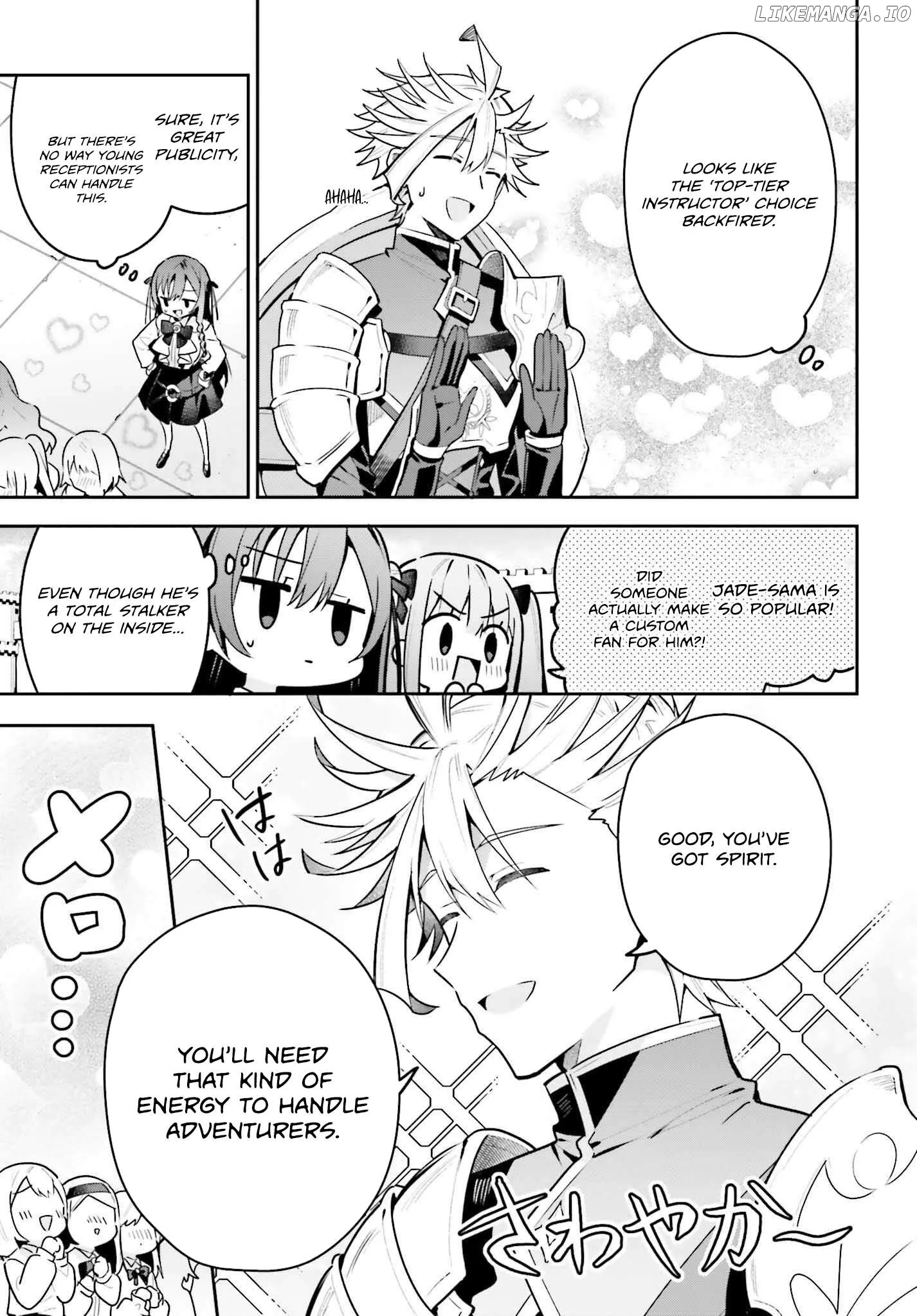 I’m the guild receptionist, but since I don’t want to work overtime, I think I’ll just solo the boss Chapter 42 page 16
