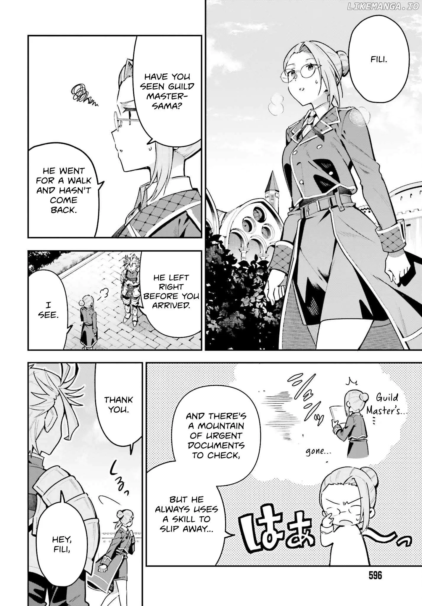 I’m the guild receptionist, but since I don’t want to work overtime, I think I’ll just solo the boss Chapter 43 page 11