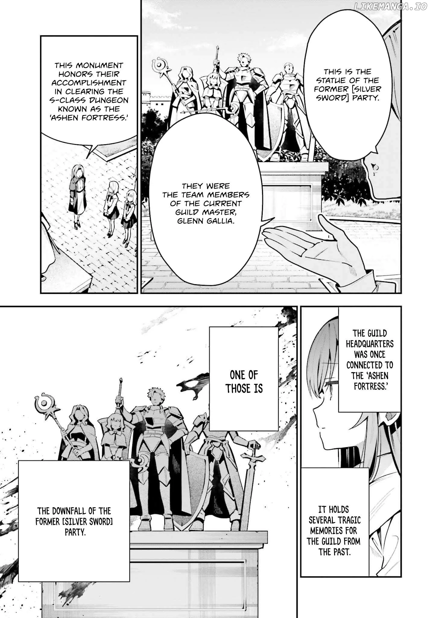 I’m the guild receptionist, but since I don’t want to work overtime, I think I’ll just solo the boss Chapter 42 page 8