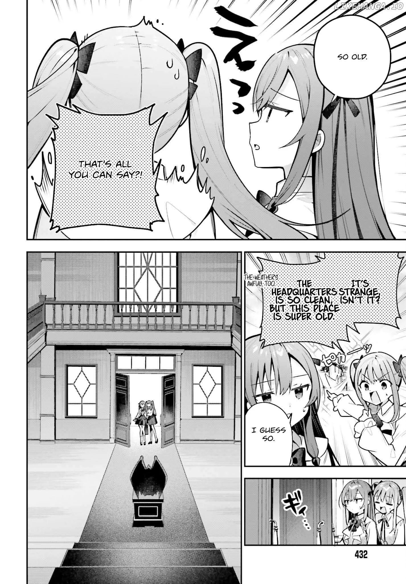I’m the guild receptionist, but since I don’t want to work overtime, I think I’ll just solo the boss Chapter 42 page 3