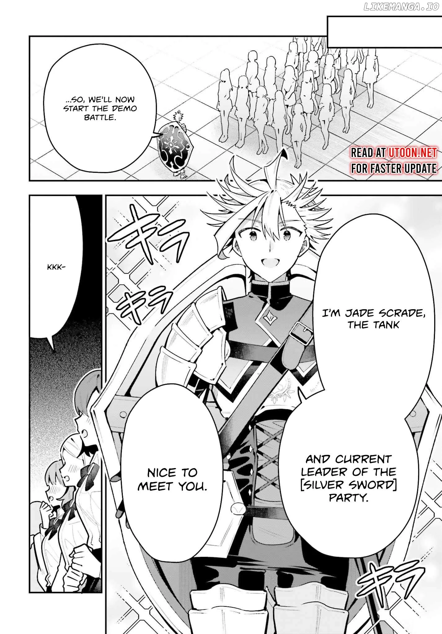 I’m the guild receptionist, but since I don’t want to work overtime, I think I’ll just solo the boss Chapter 42 page 13
