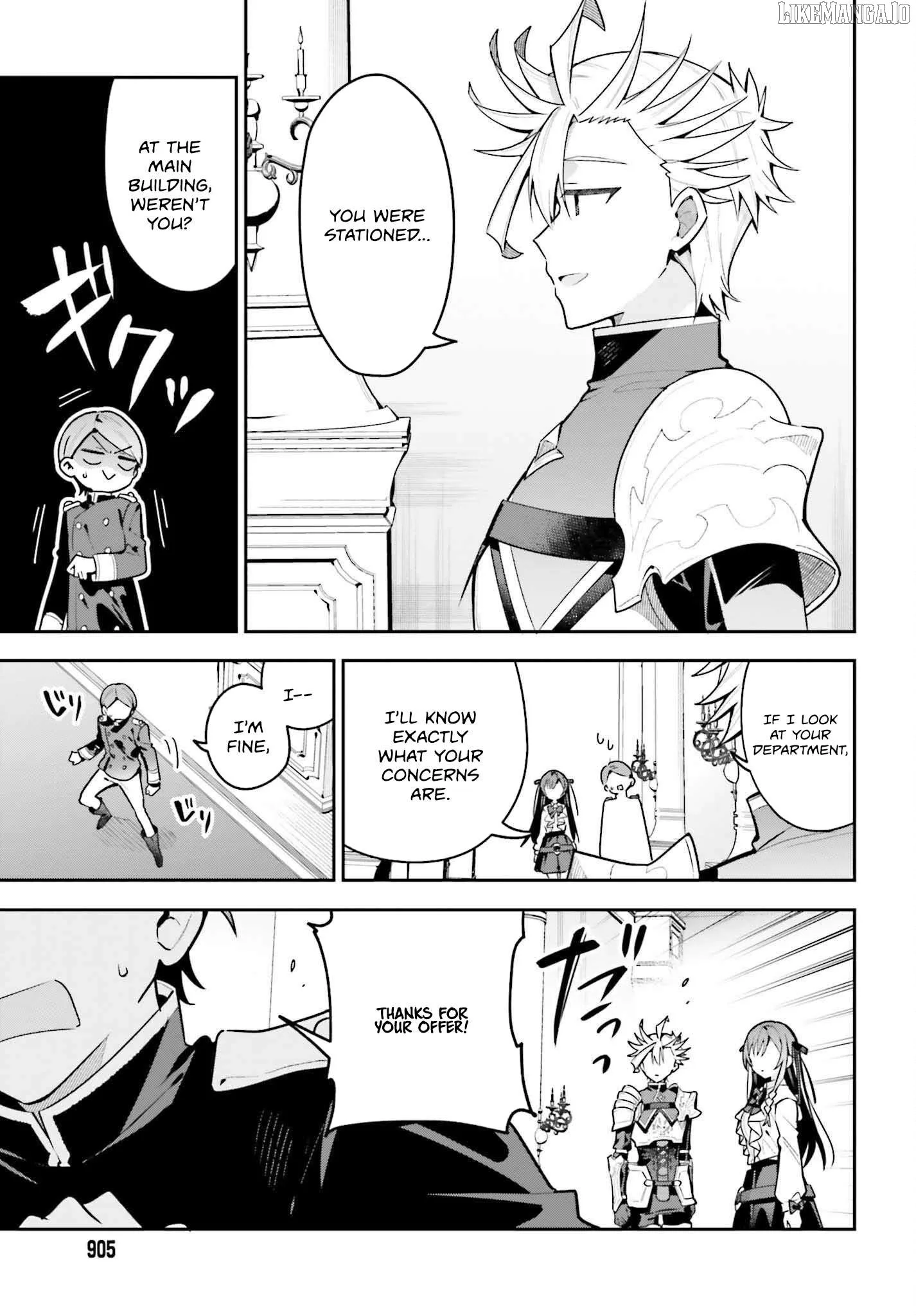 I’m the guild receptionist, but since I don’t want to work overtime, I think I’ll just solo the boss Chapter 44 page 17