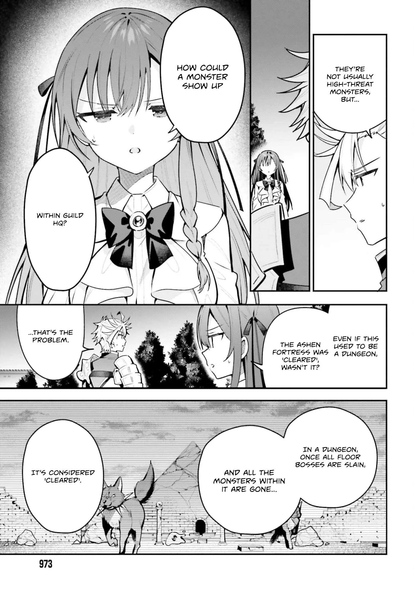 I’m the guild receptionist, but since I don’t want to work overtime, I think I’ll just solo the boss Chapter 45.2 page 8