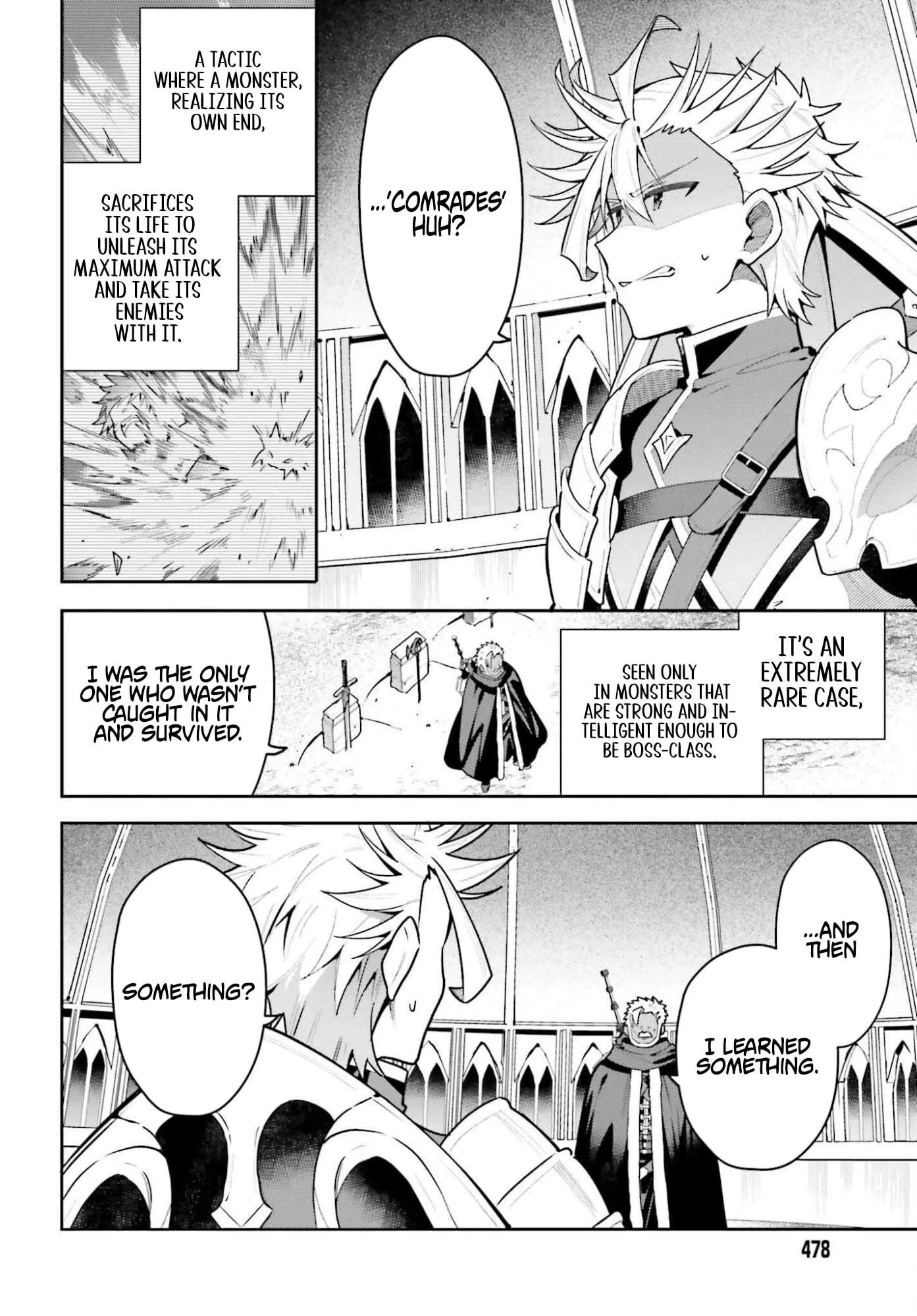 I’m the guild receptionist, but since I don’t want to work overtime, I think I’ll just solo the boss Chapter 46.2 page 4