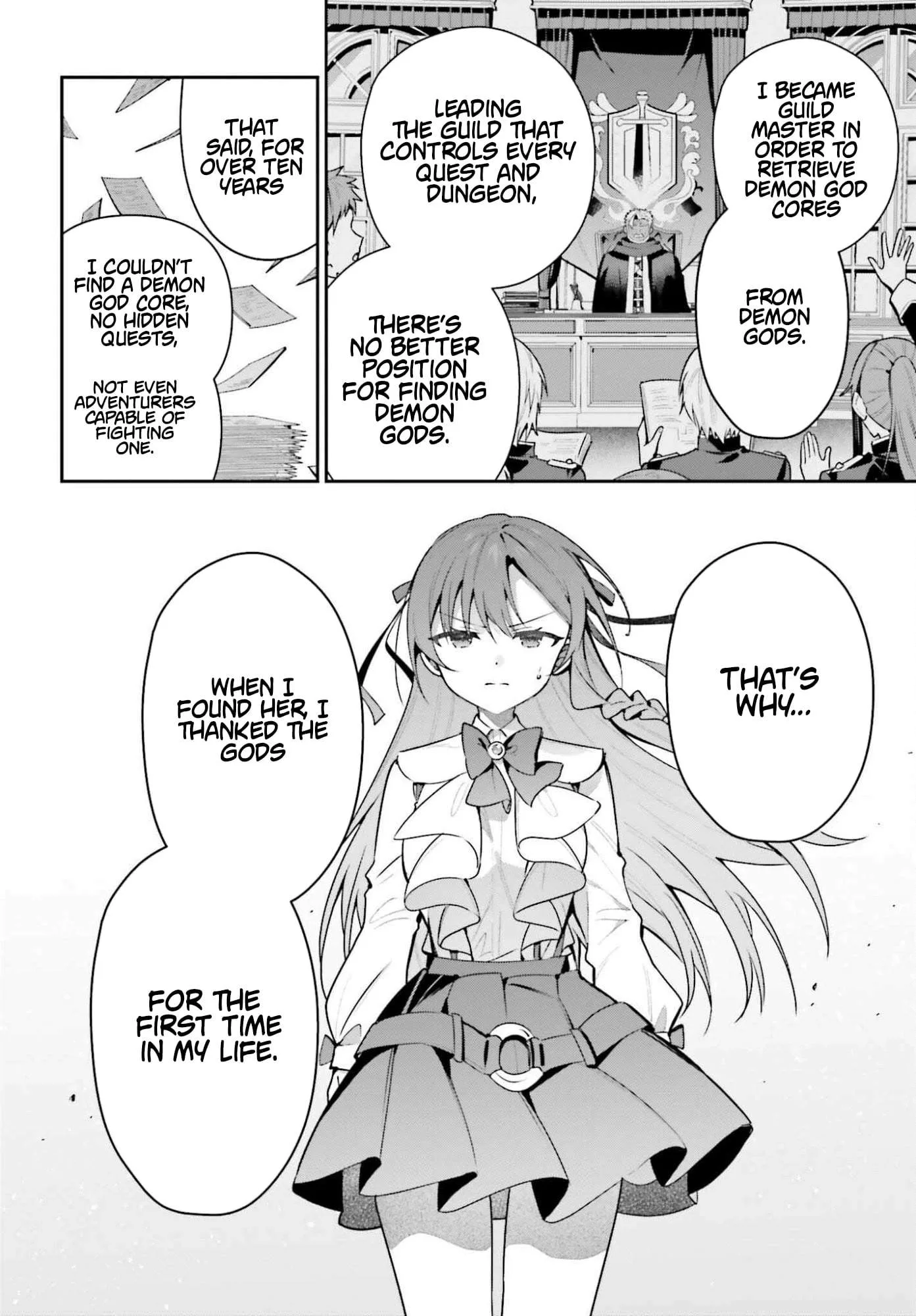 I’m the guild receptionist, but since I don’t want to work overtime, I think I’ll just solo the boss Chapter 46.2 page 8