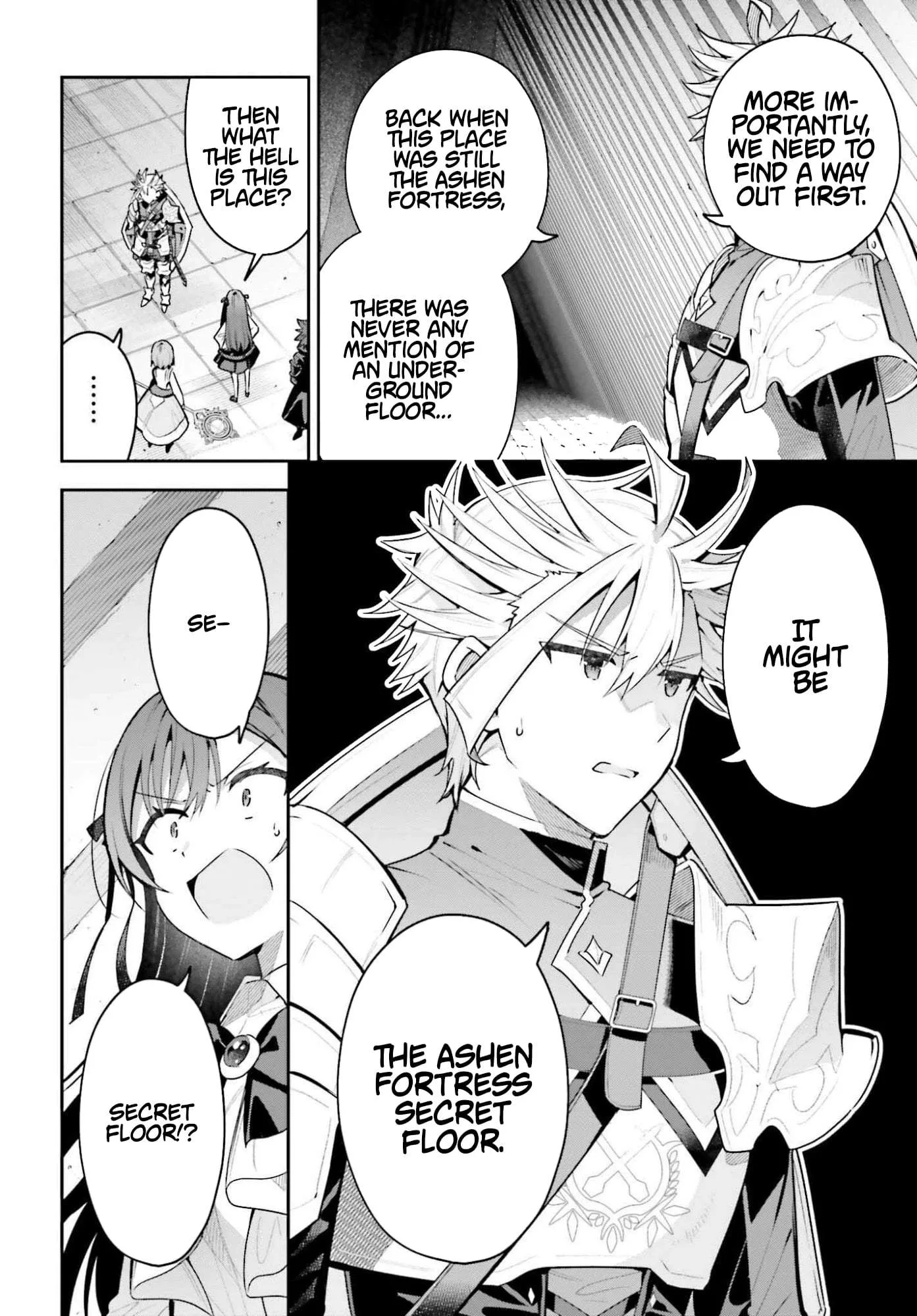 I’m the guild receptionist, but since I don’t want to work overtime, I think I’ll just solo the boss Chapter 46.1 page 4