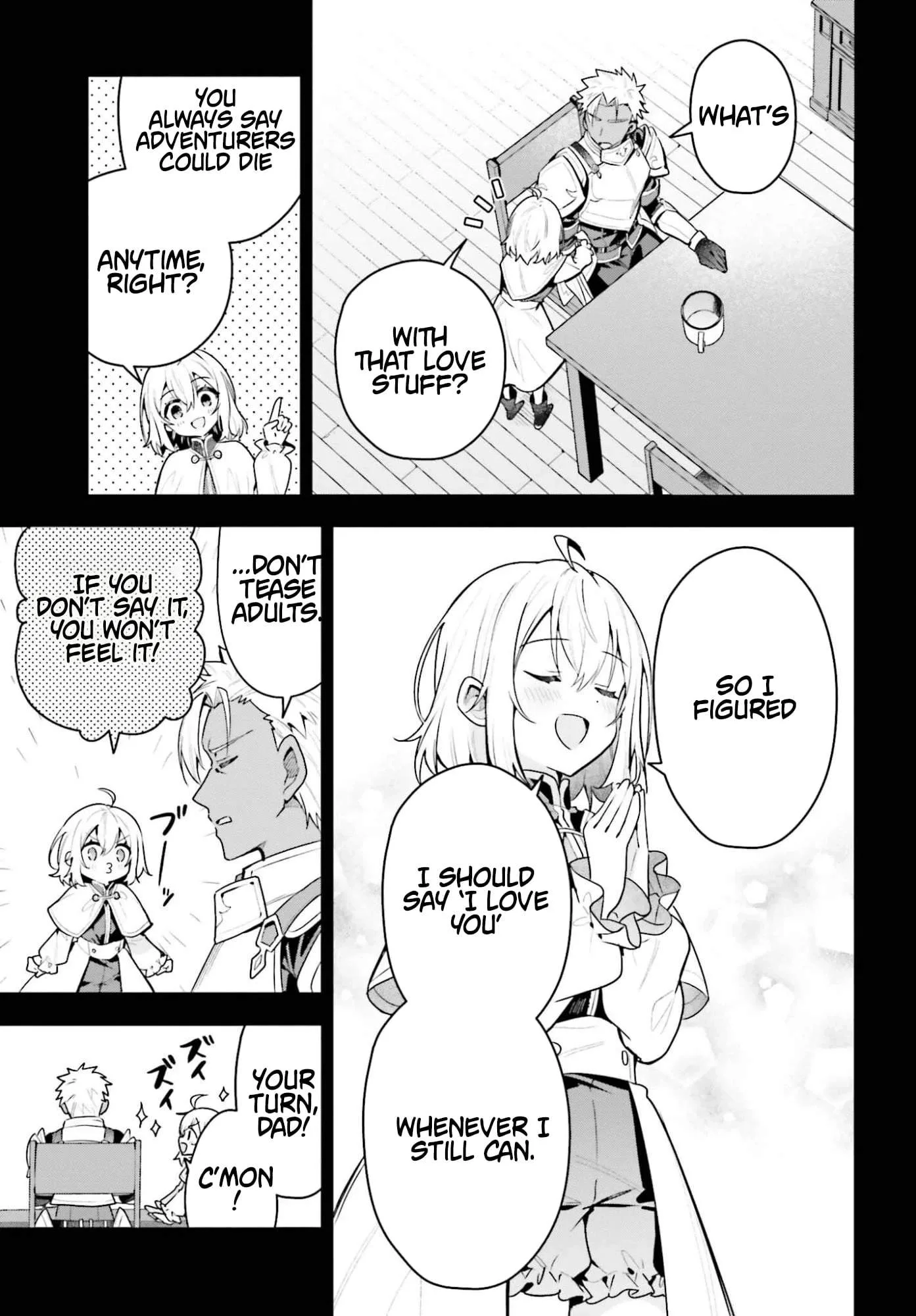 I’m the guild receptionist, but since I don’t want to work overtime, I think I’ll just solo the boss Chapter 47.2 page 4