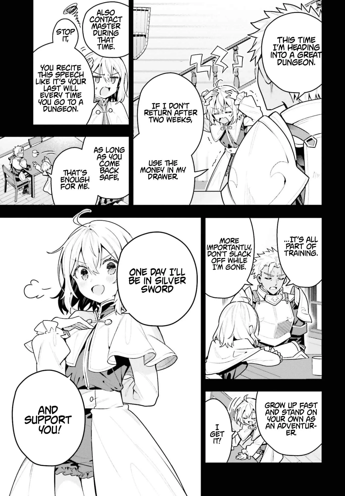 I’m the guild receptionist, but since I don’t want to work overtime, I think I’ll just solo the boss Chapter 47.2 page 2