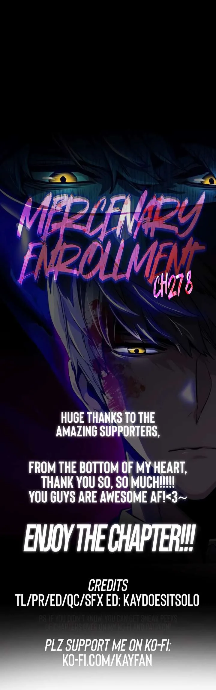 Mercenary Enrollment Chapter 278 page 1